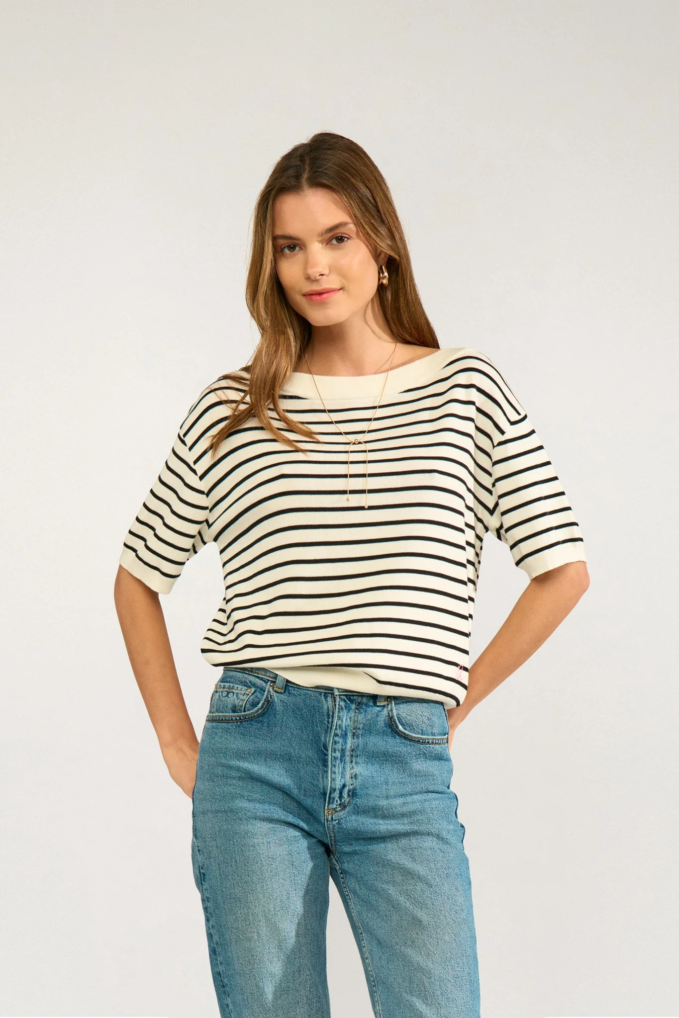 NUSILLIO PULLOVER  - Caviar