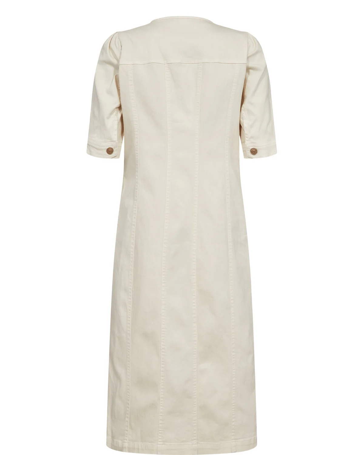 NUSILVA DRESS - Ecru denim - Image 7