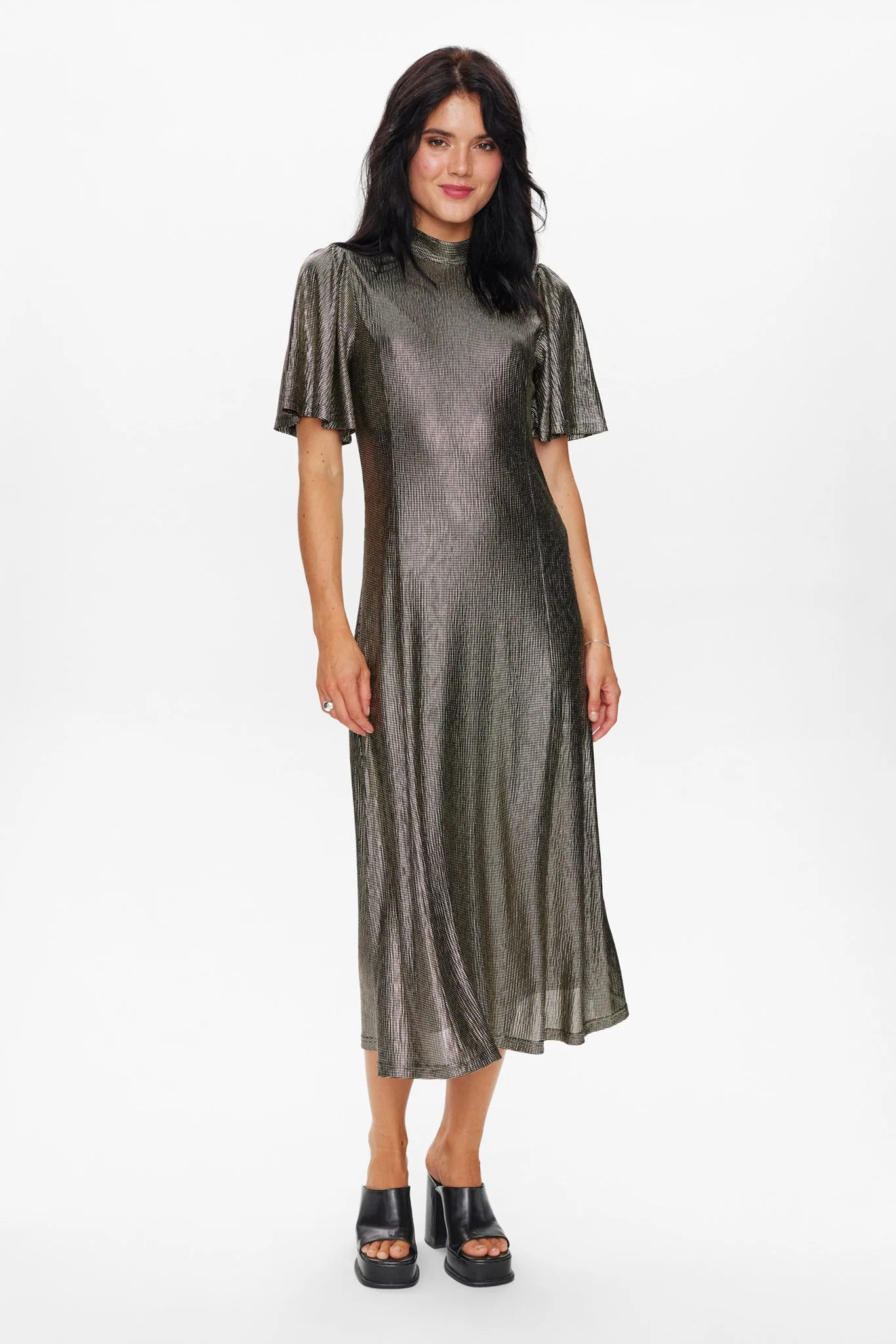 NUSIMMA DRESS - Gold - Image 3