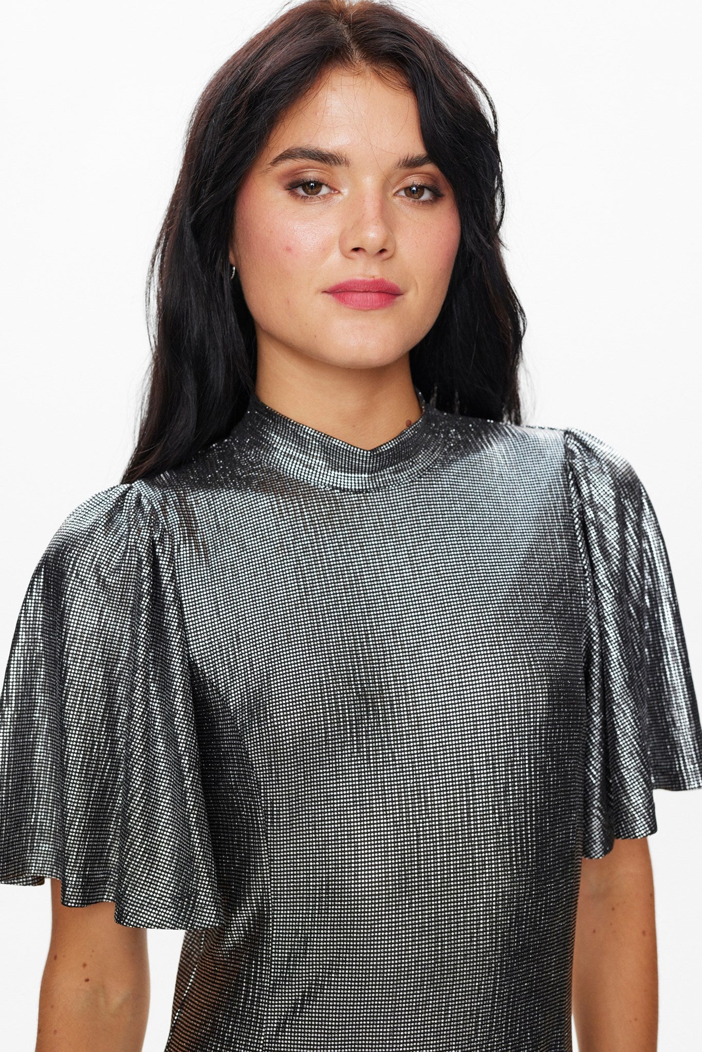 NUSIMMA DRESS - Silver - Image 4