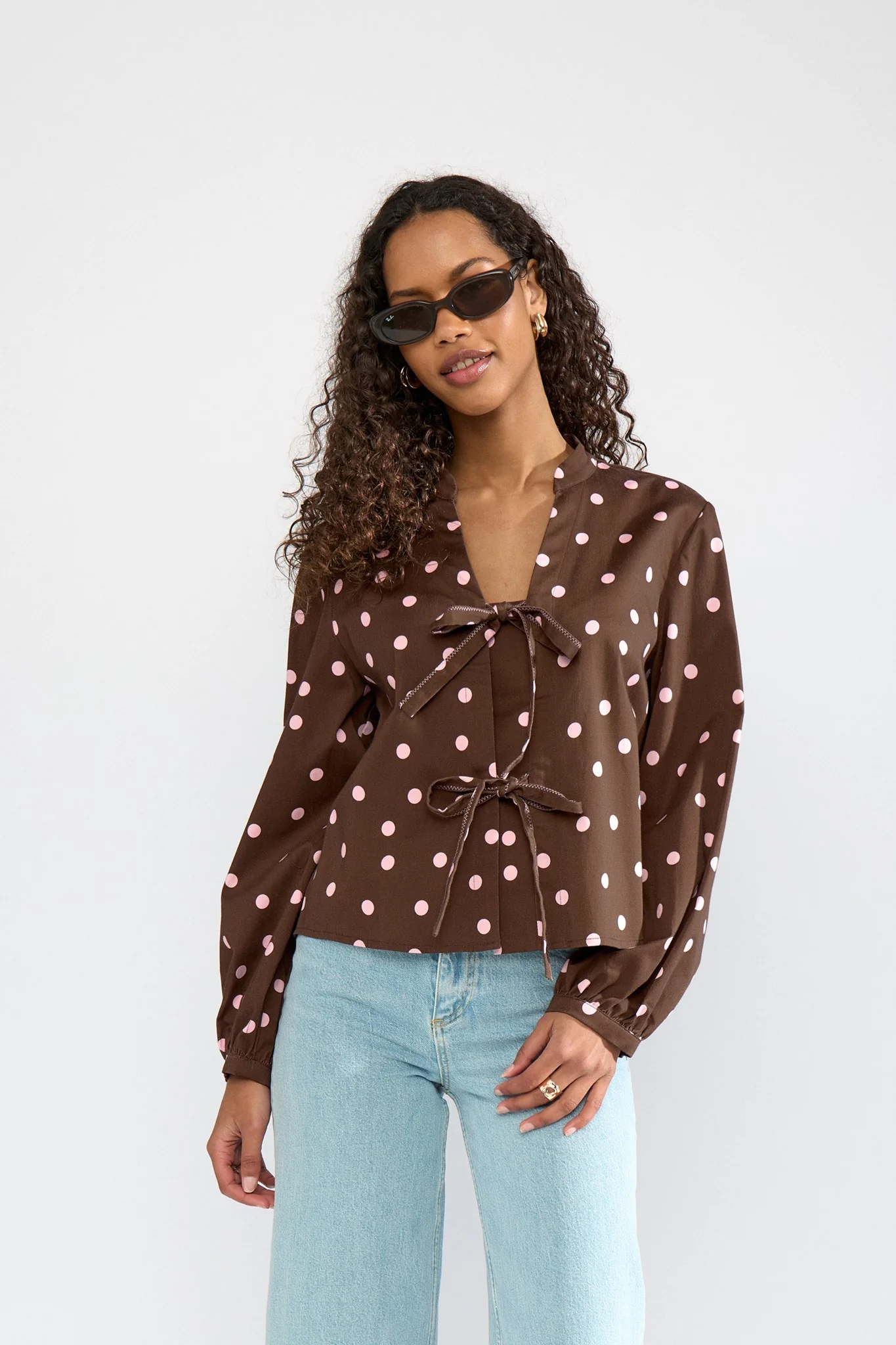 NUSINE TIE SHIRT - Shopping Bag