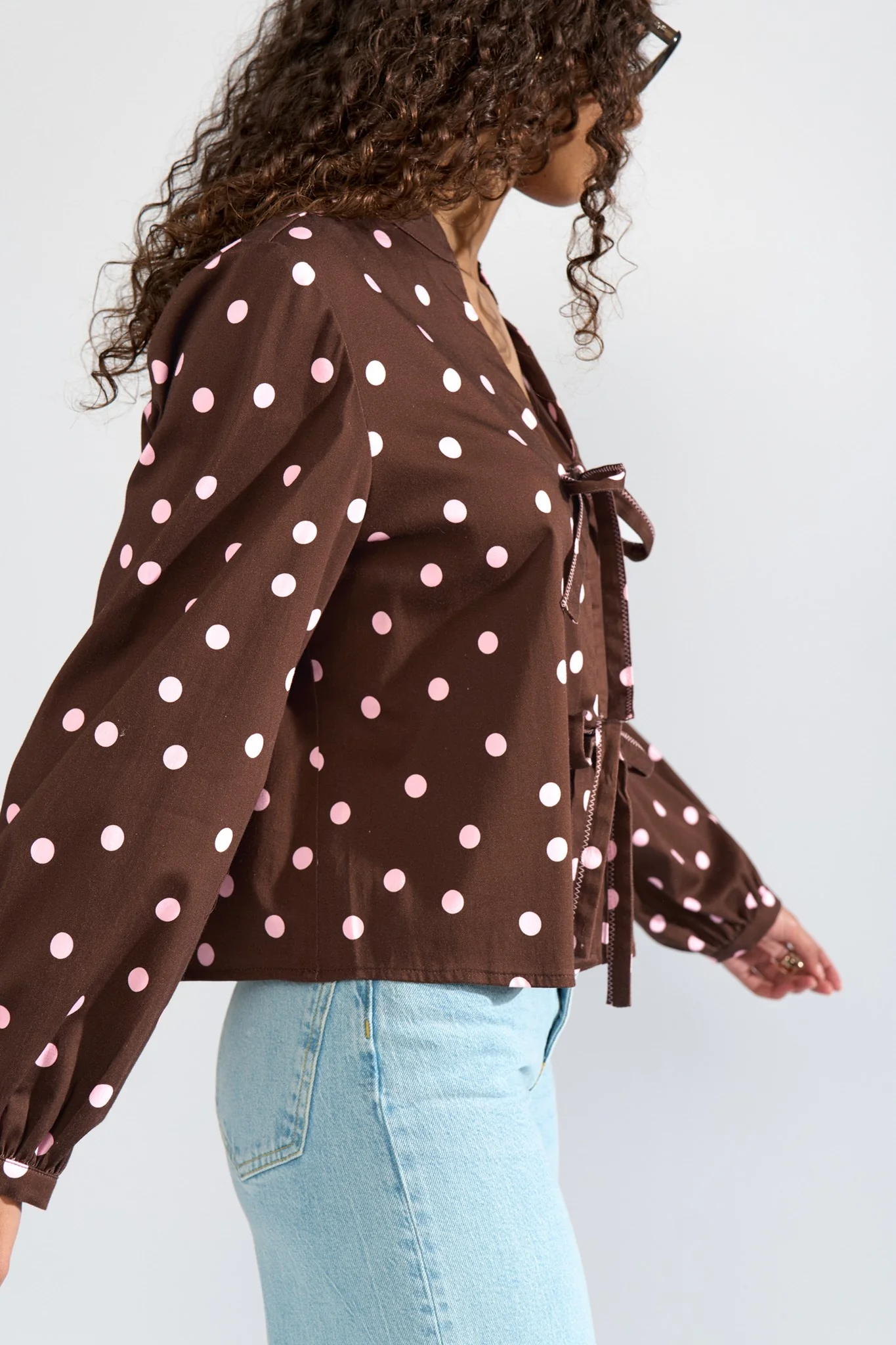 NUSINE TIE SHIRT - Shopping Bag - Image 5