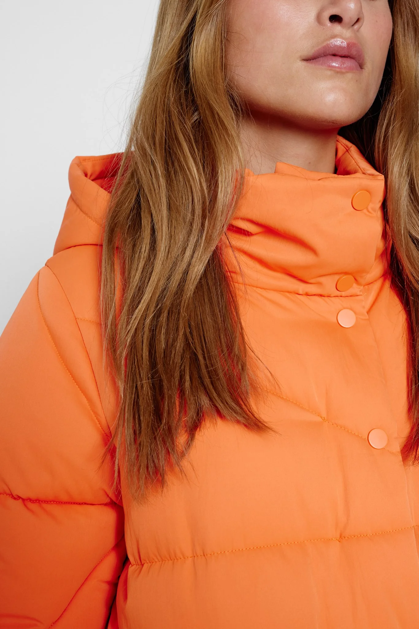 NUSIONA JACKET - Red Orange - Image 4