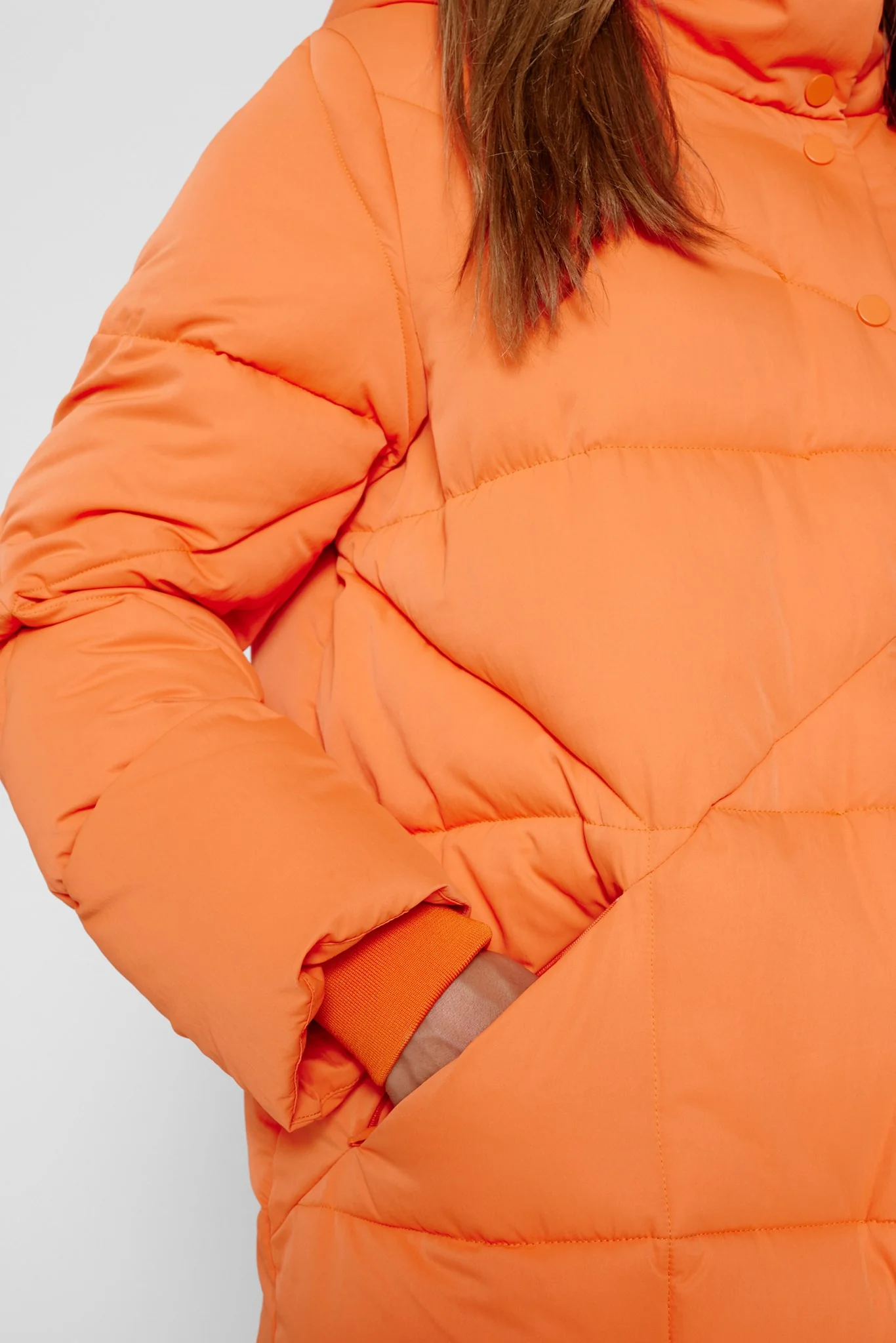 NUSIONA JACKET - Red Orange - Image 5