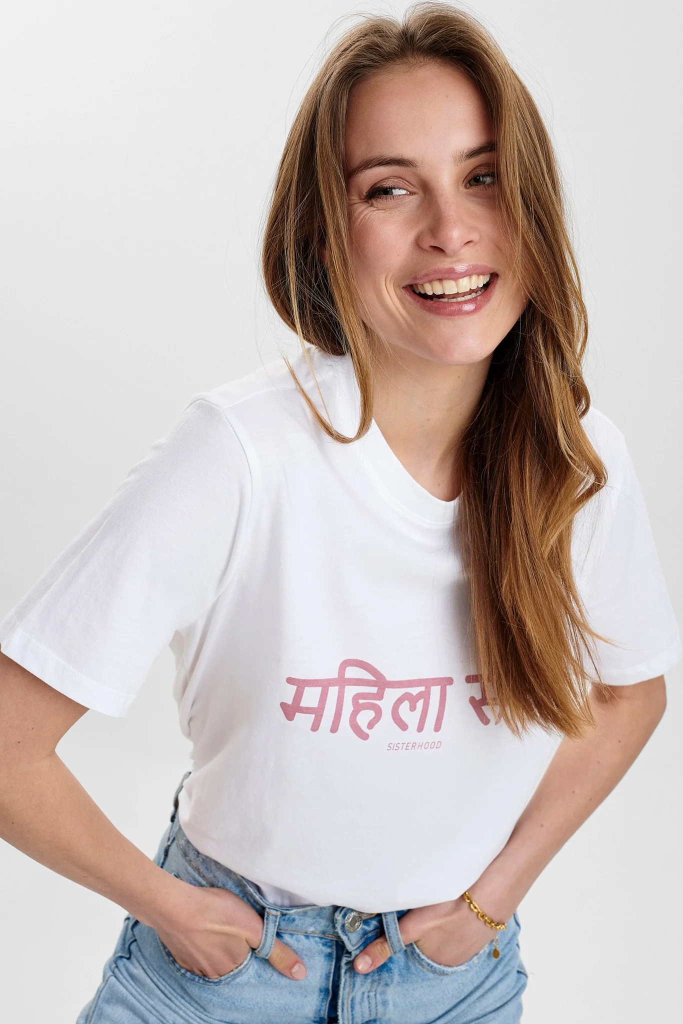 NUSISTERHOOD TEE - LBH - Bright White - Image 7