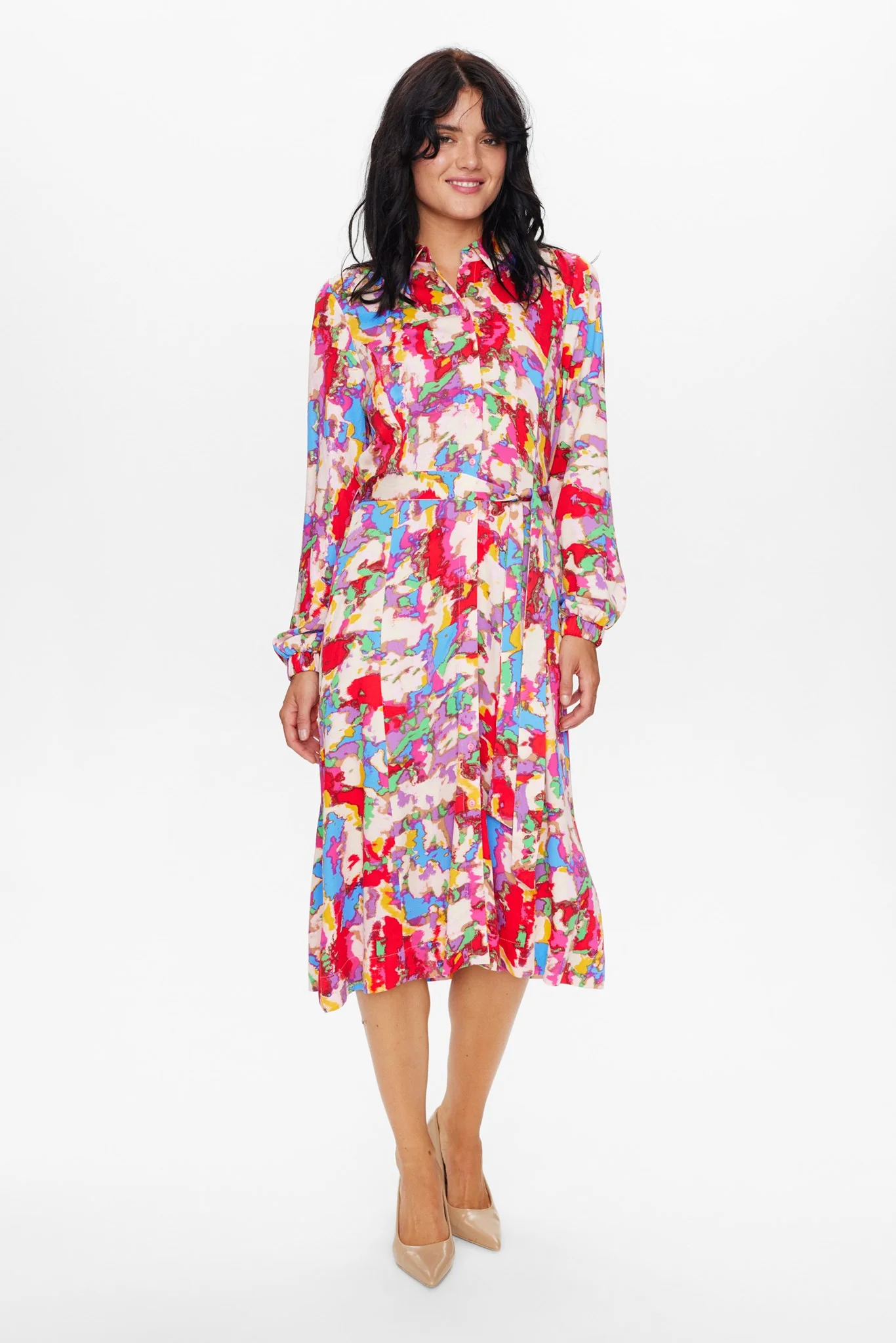 NUSLISH DRESS - High Risk Red - Image 3