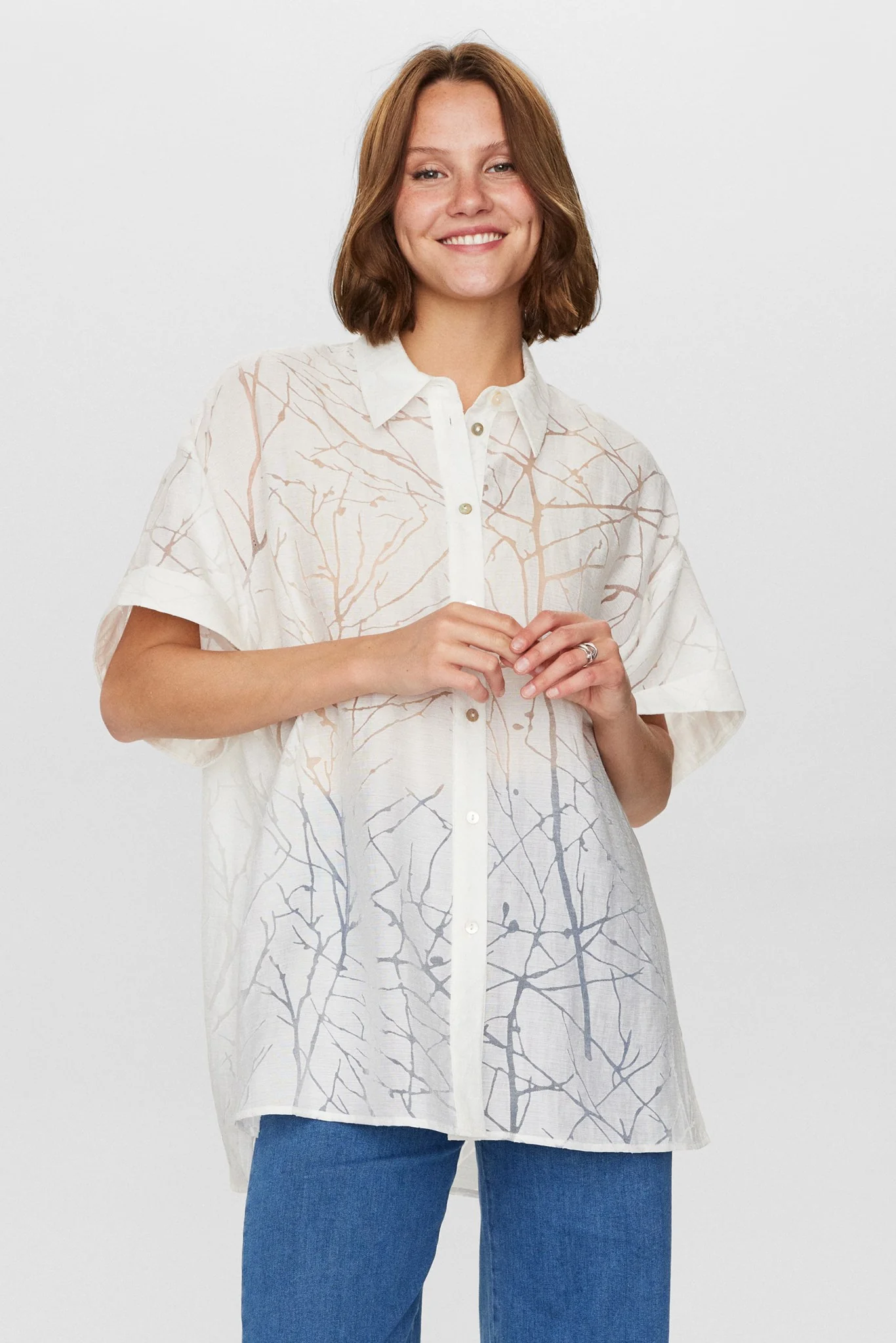 NUSOFFI SHIRT - Bright White