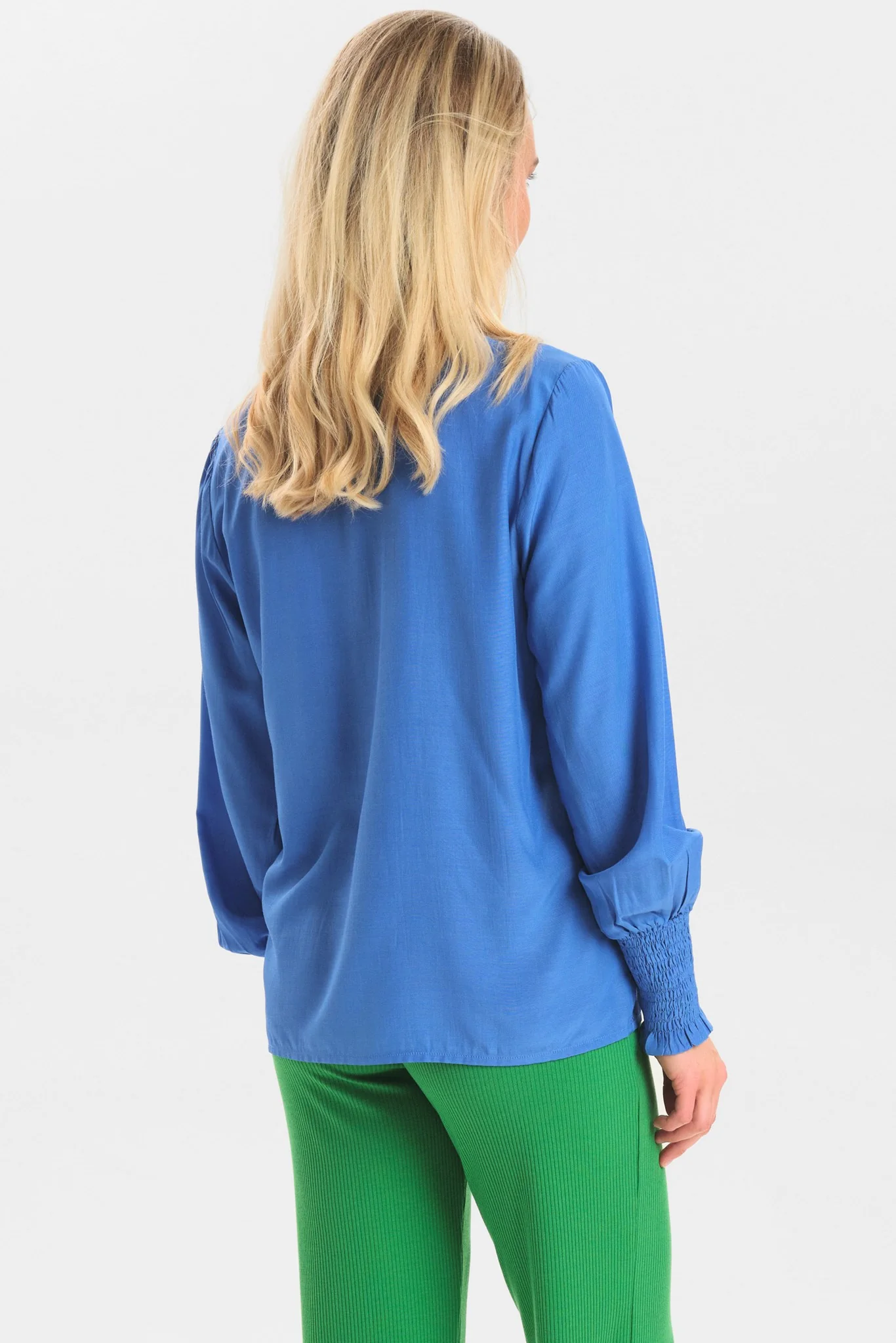 NUSOFTY NEW BLOUSE - Palace Blue - Image 2