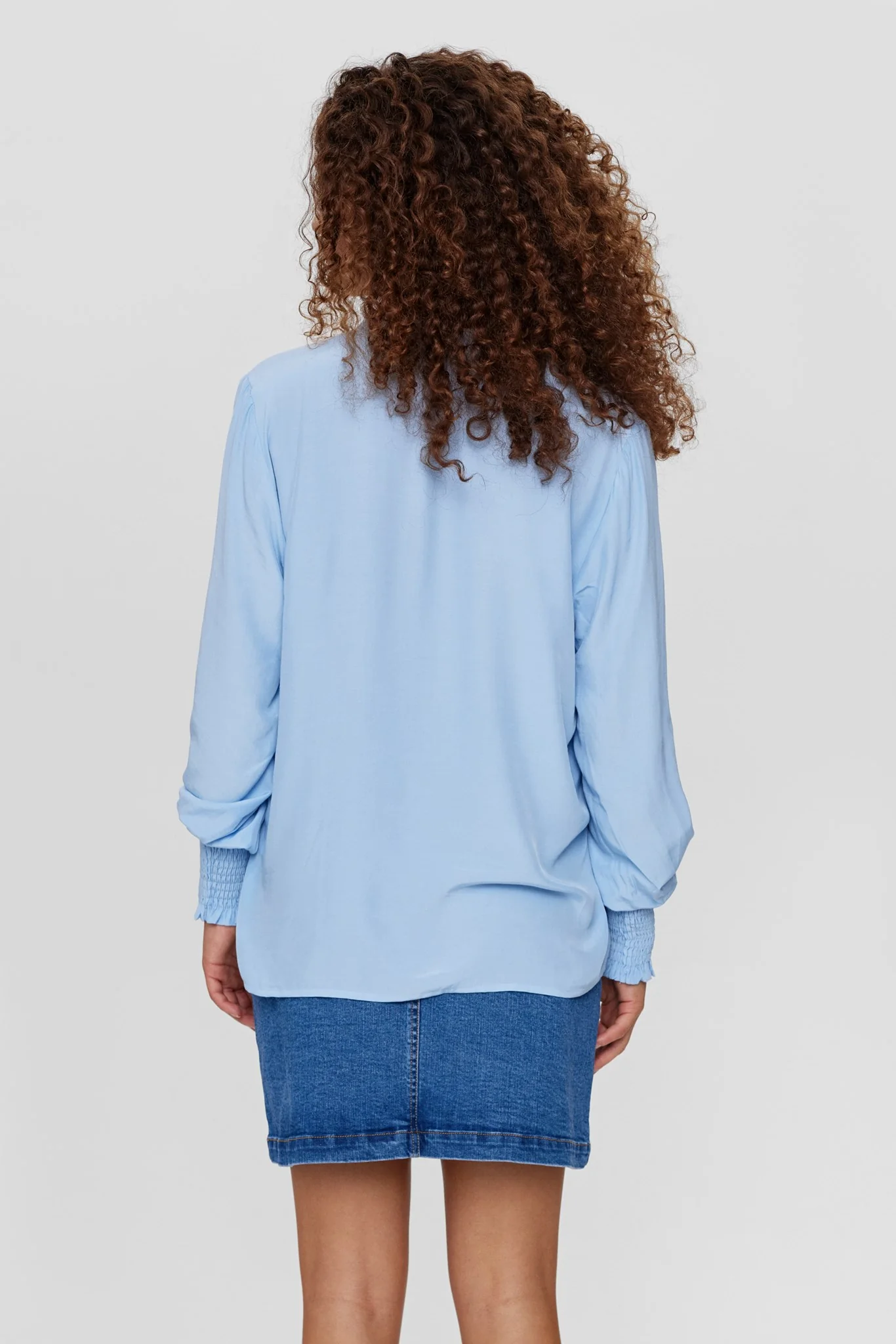 NUSOFTY NEW BLOUSE - Powder Blue - Image 2