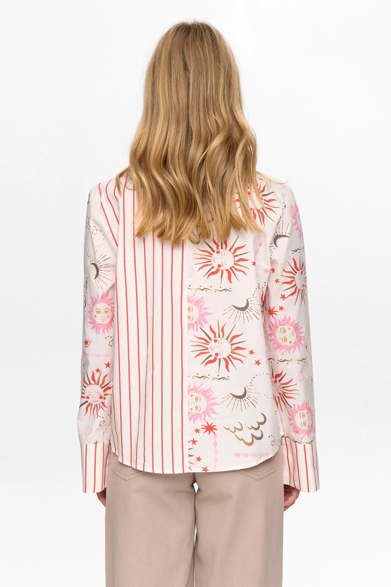 NUSOLEIMA MIX SHIRT - Cloud Dancer - Image 2