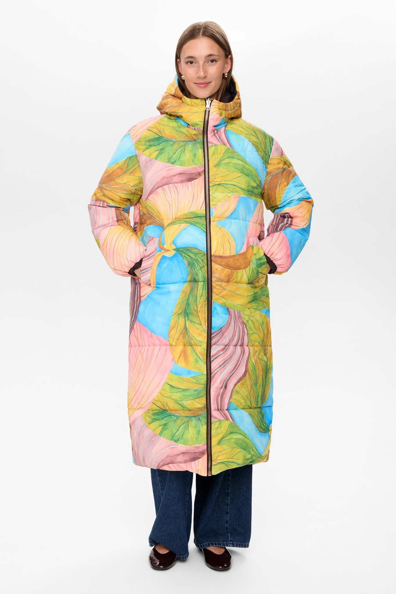 NUSOULA REVERSIBLE JACKET  - Black Coffee - Image 8