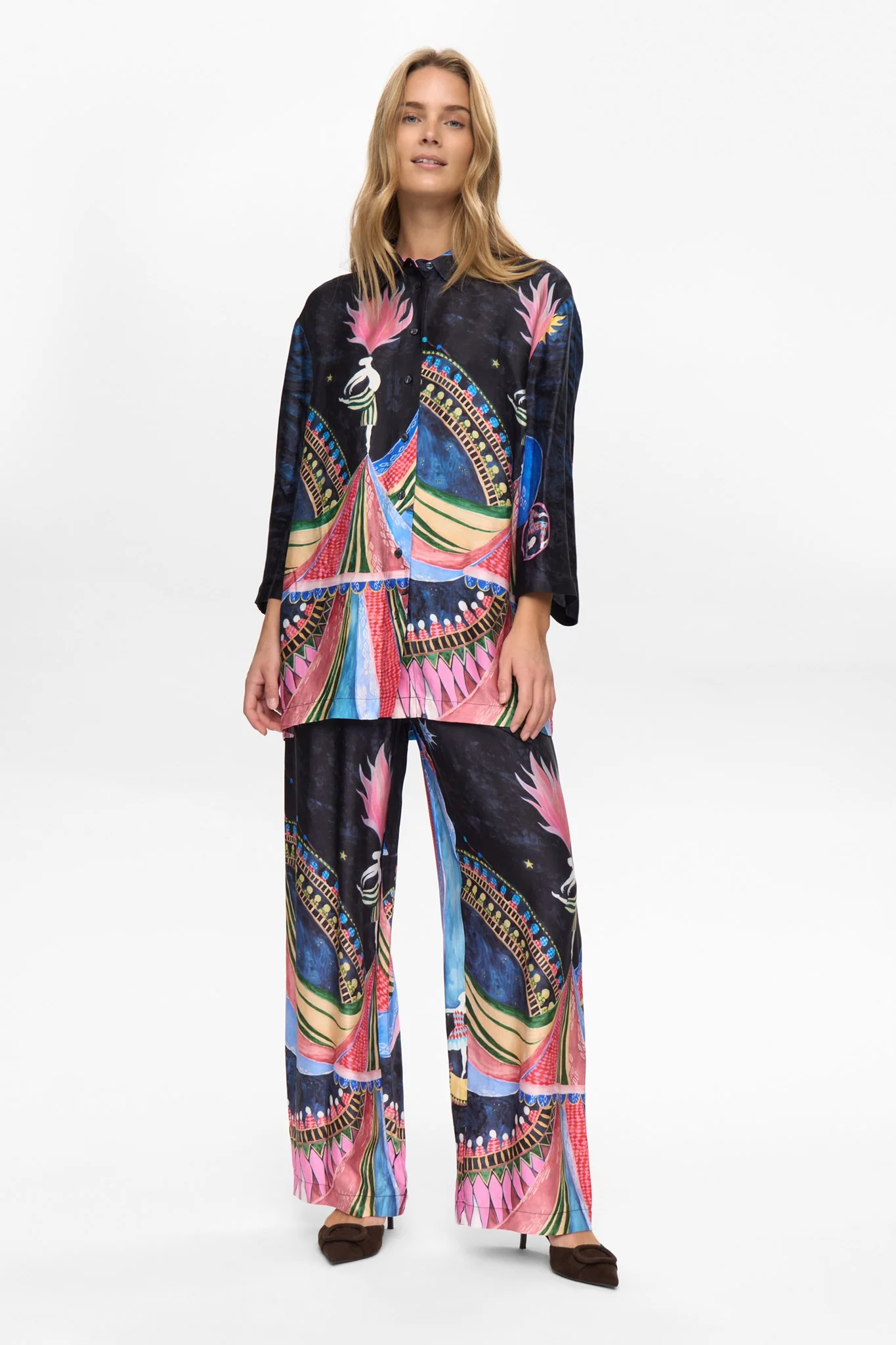 NUSTARLA PANTS - Obsidian
