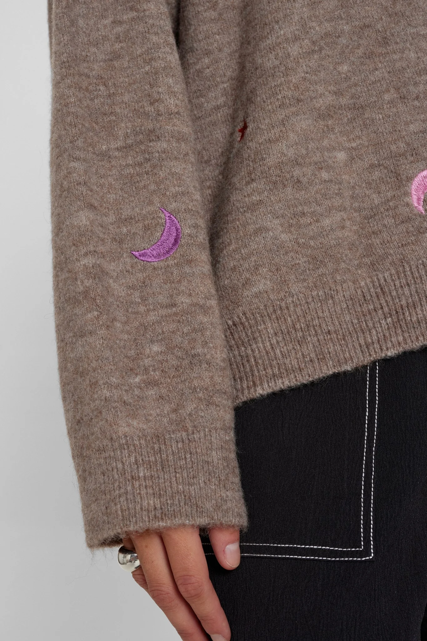 NUSTELLI PULLOVER  - Brownie - Image 4