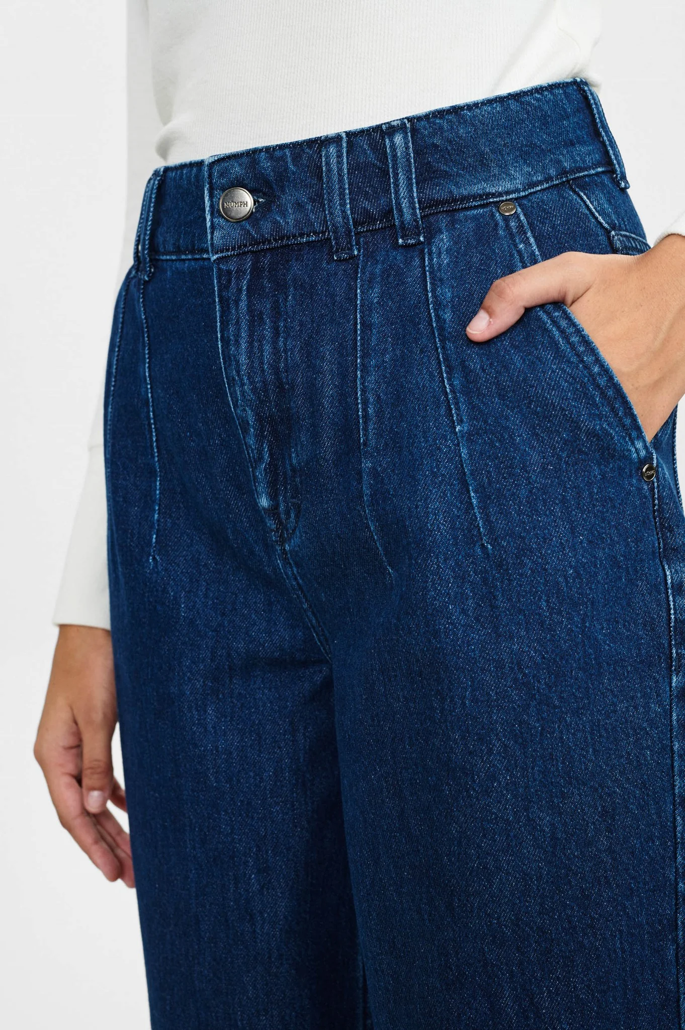 NUSTORMY JEANS - Dark Blue Denim - Image 4