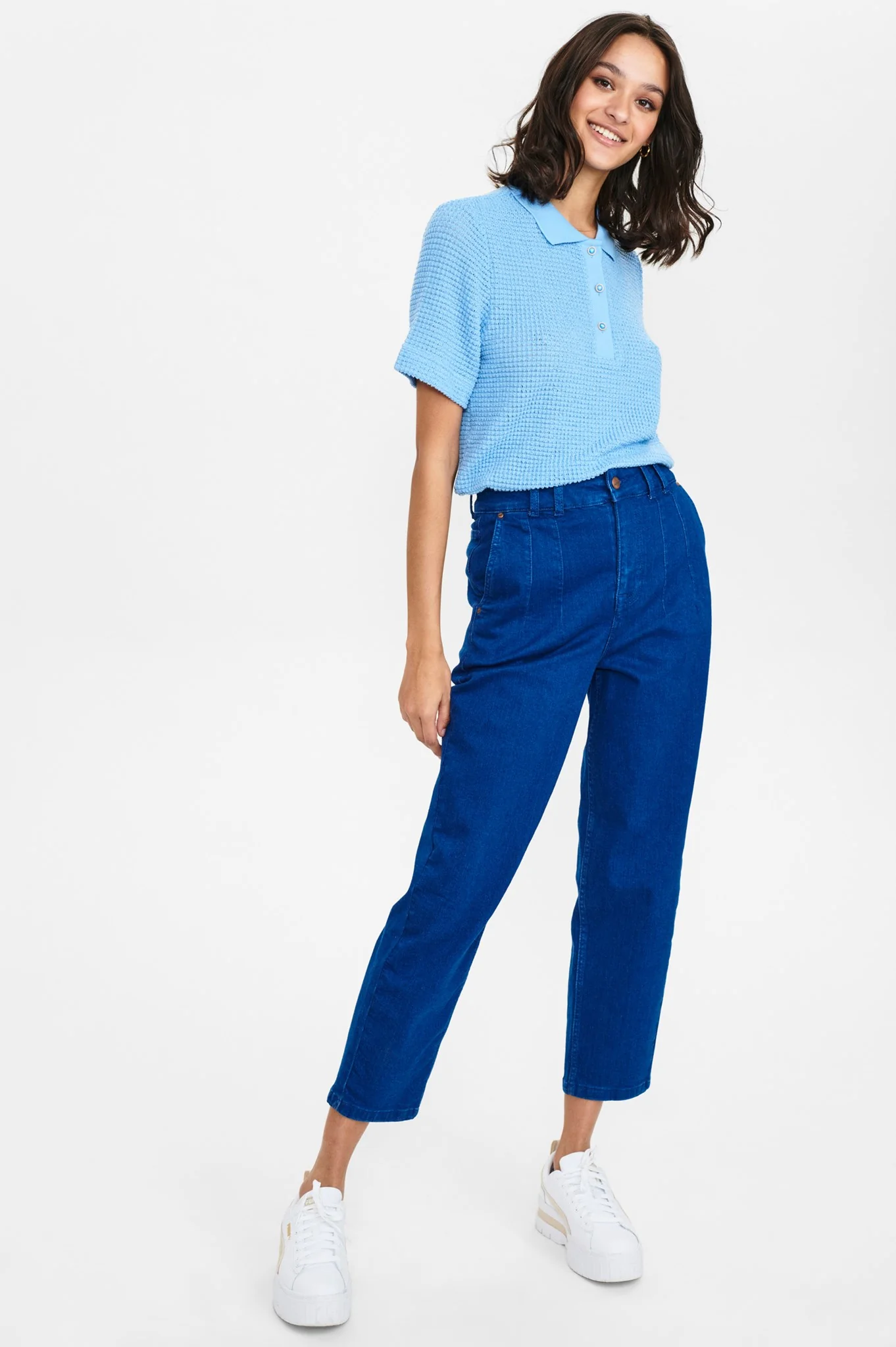 NUSTORMY STR. JEANS - Vintage Blue Denim - Image 3