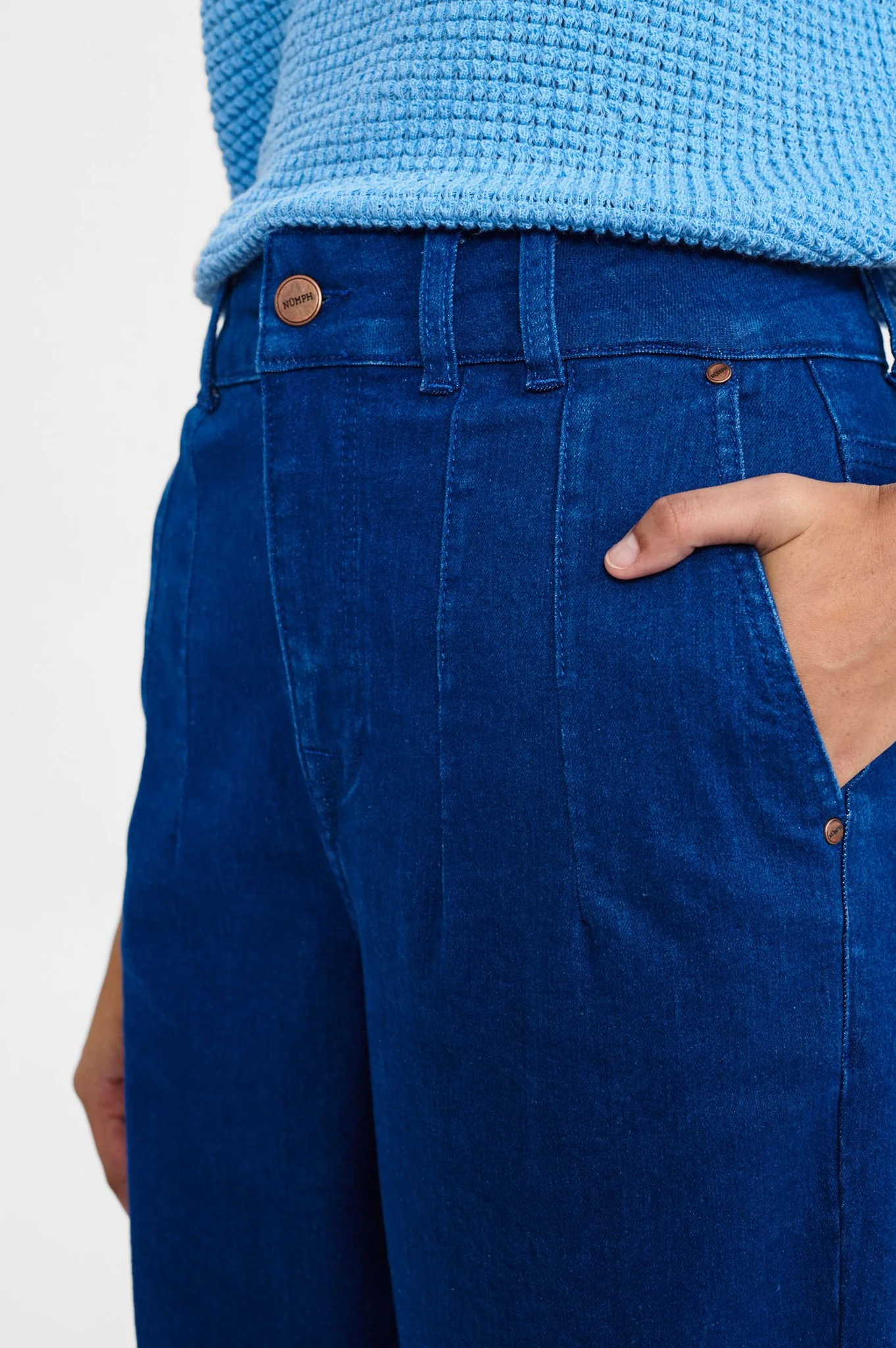 NUSTORMY STR. JEANS - Vintage Blue Denim - Image 4