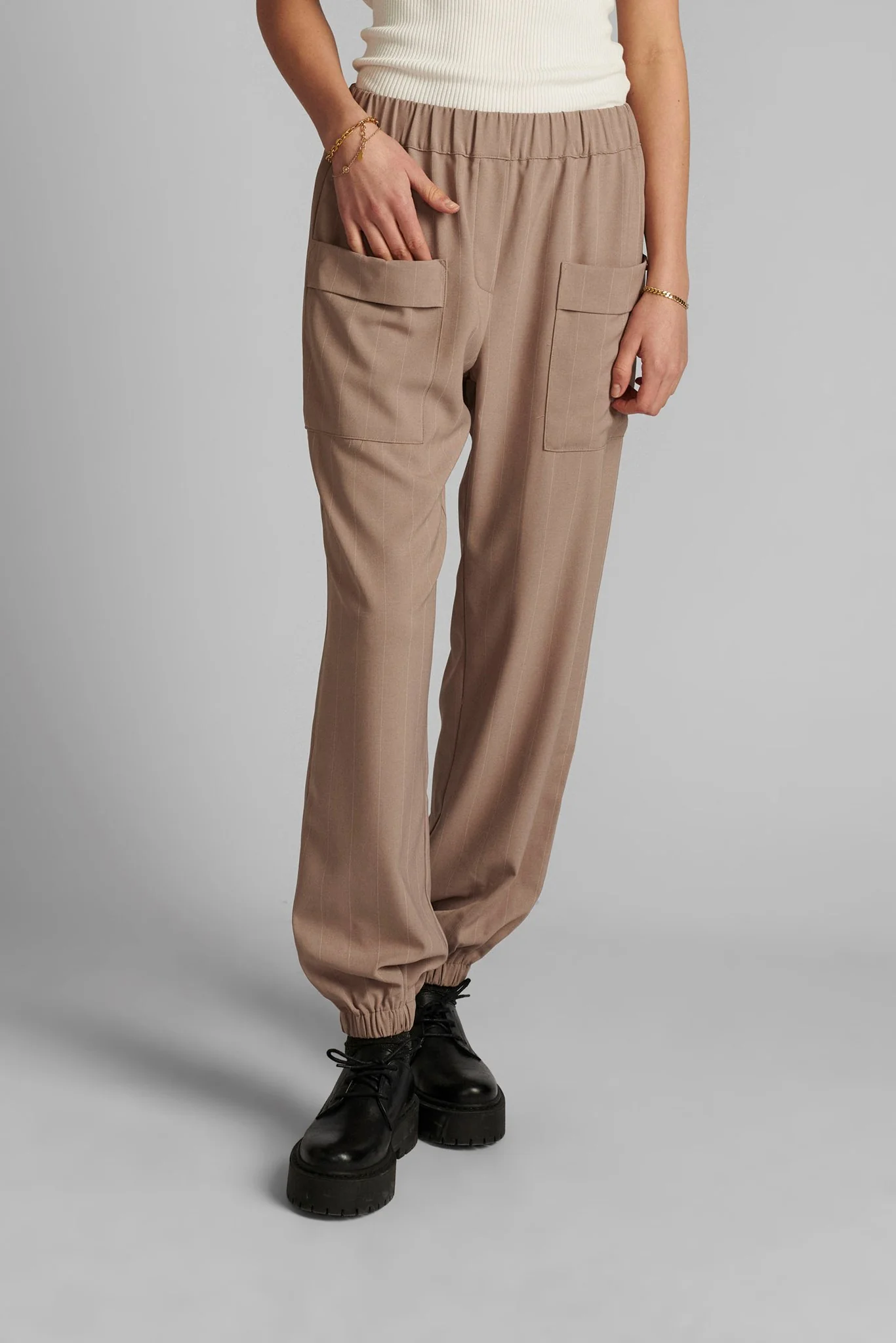 NUSTRIBY PANT - Tannin