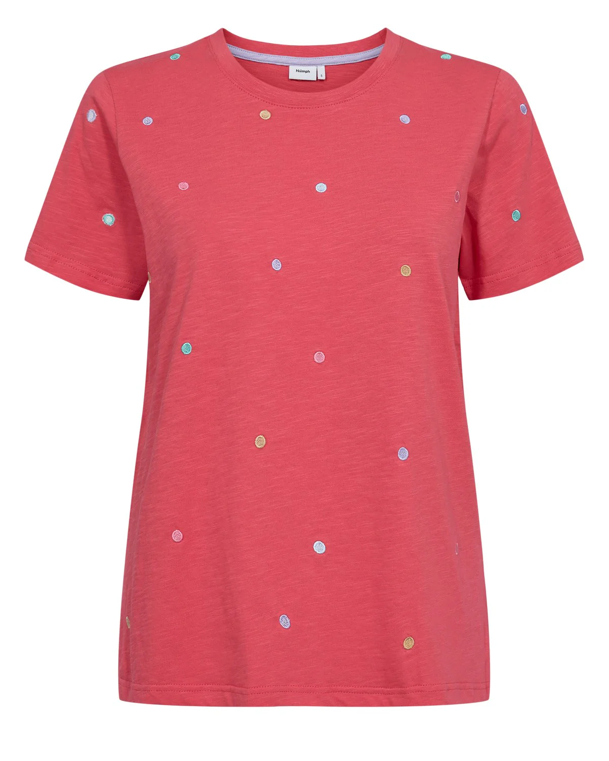 NUSUMI T-SHIRT - GOTS - Geranium - Image 6