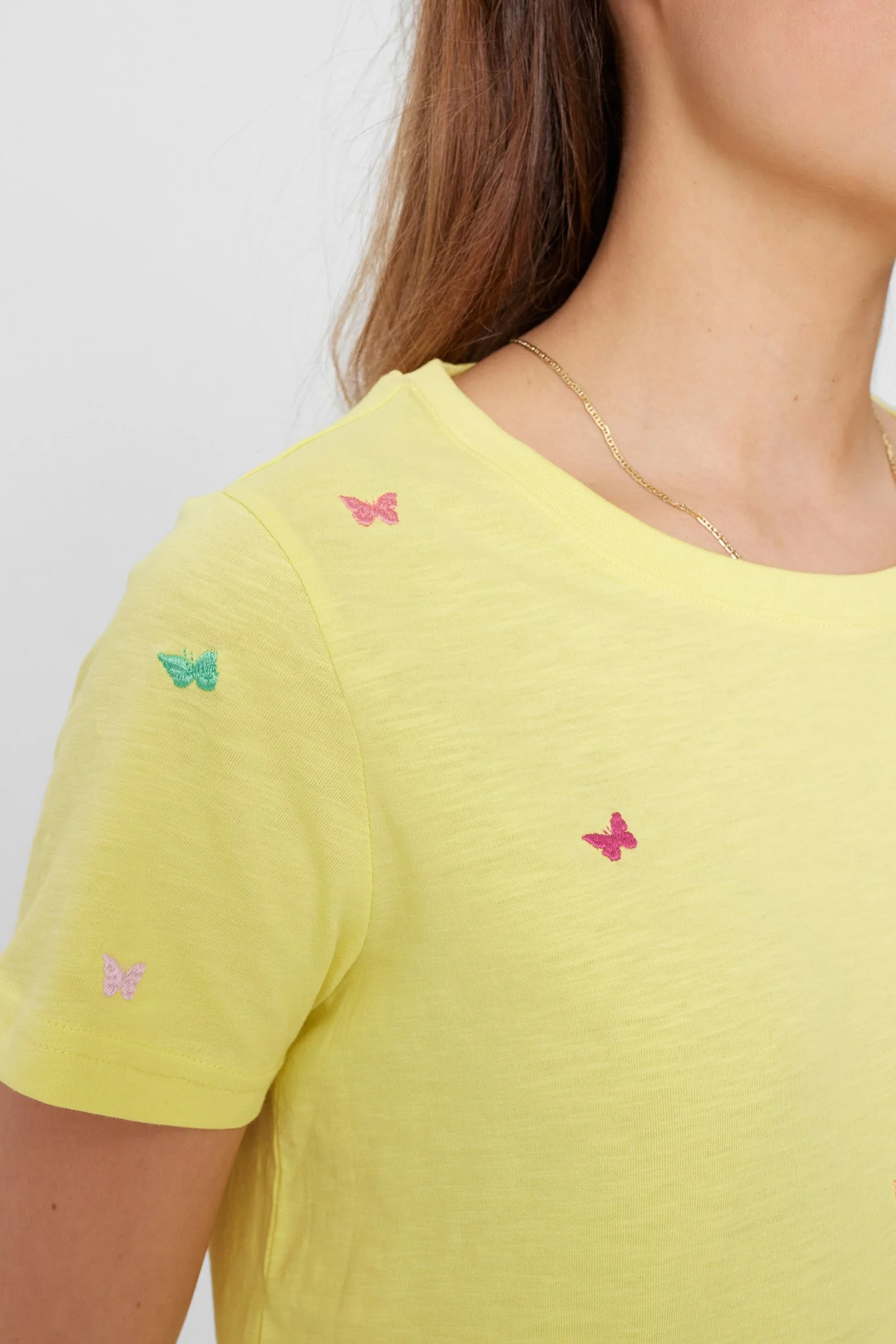 NUSUMMI T-SHIRT - GOTS - Limelight - Image 4