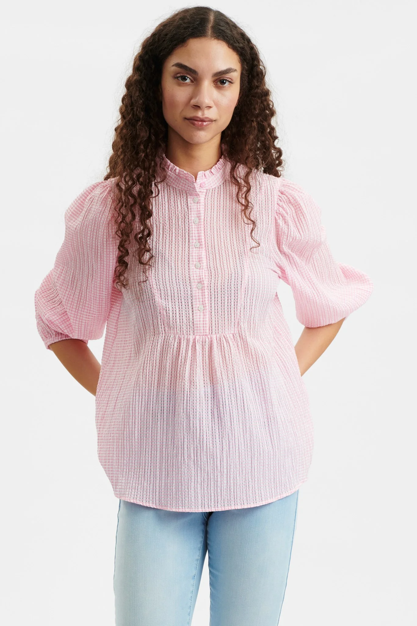 NUSUMMY SHIRT - Lilac Chiffon