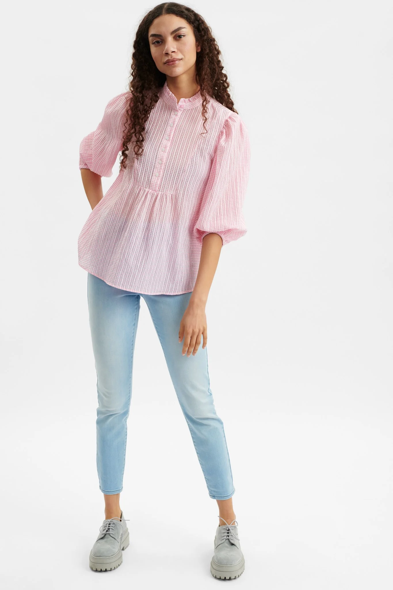 NUSUMMY SHIRT - Lilac Chiffon - Image 3