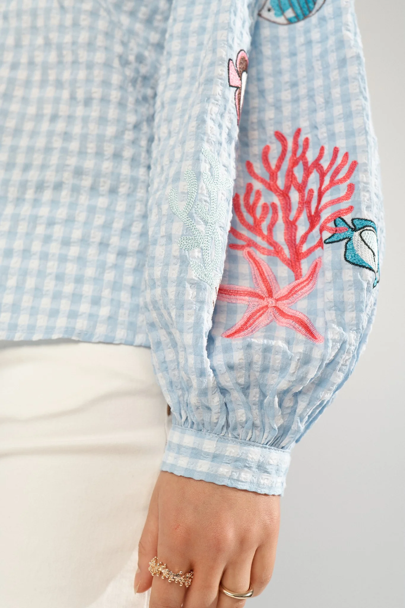 NUSURFER SHIRT - Placid Blue - Image 5