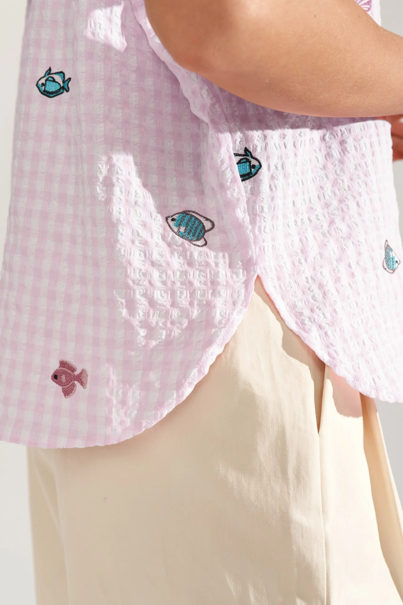 NUSURFER SLEEVELESS SHIRT - Prism Pink - Image 5