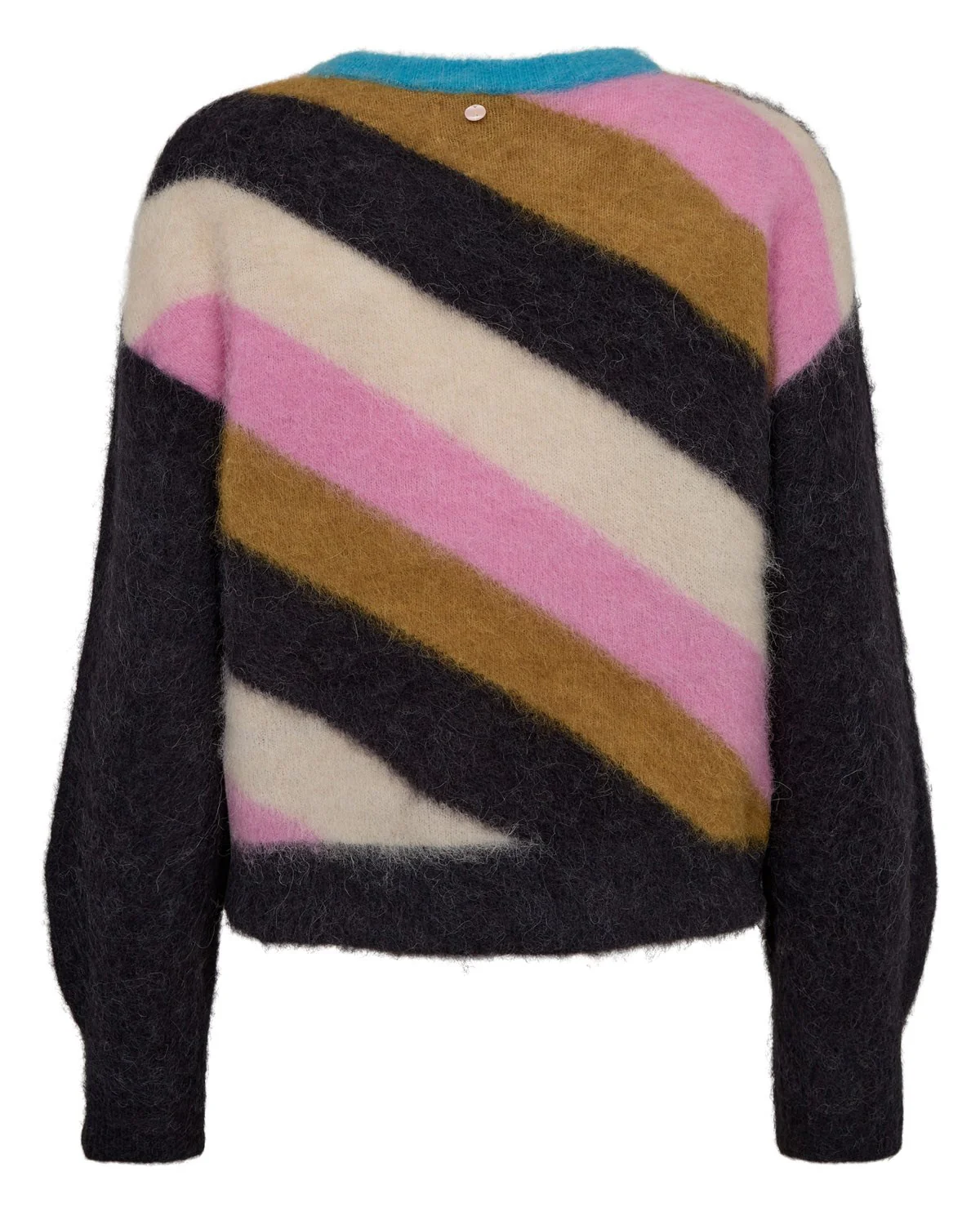 NUSURI MULTI STRIPE PULLOVER - Obsidian - Image 7