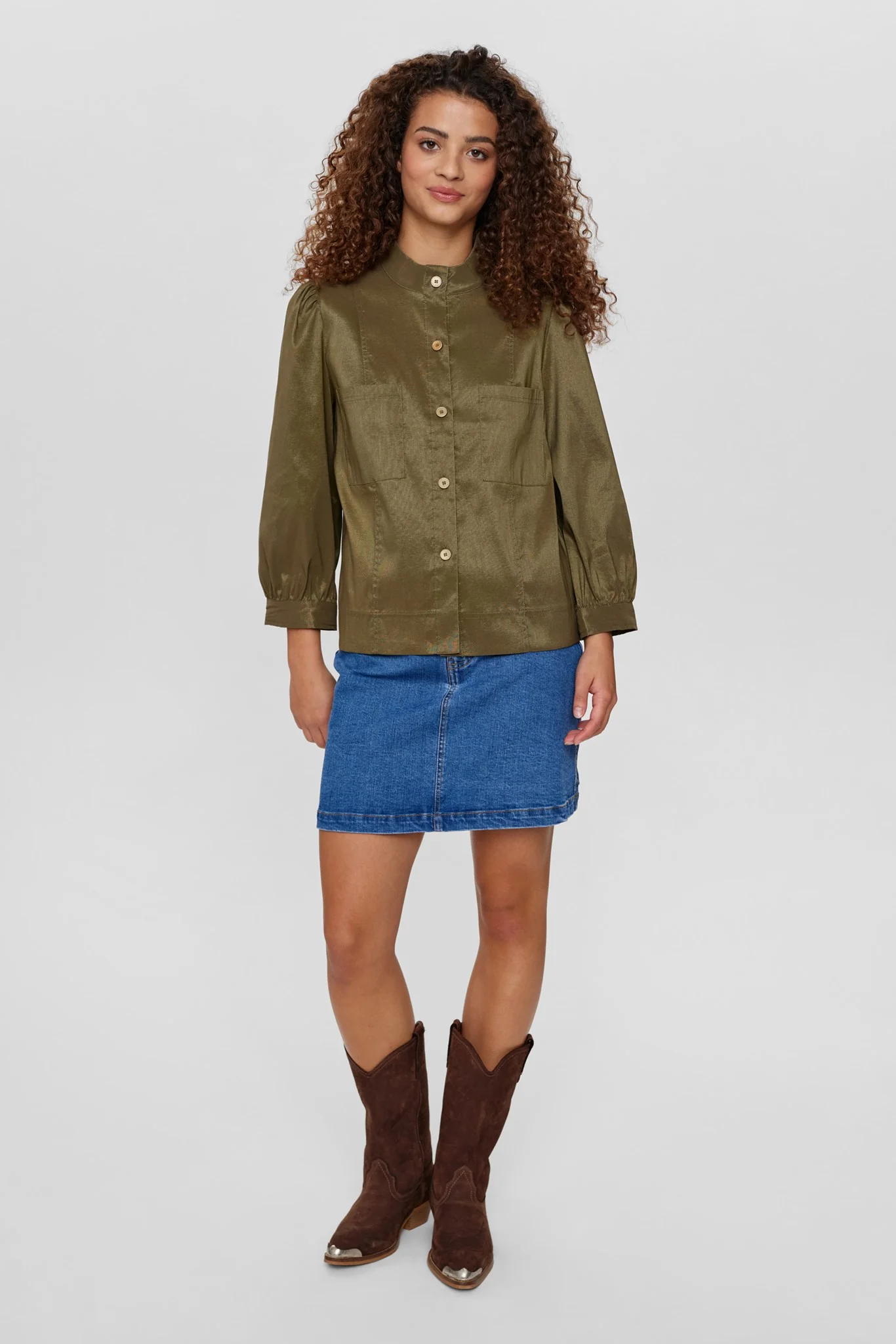 NUSUSAN SHIRT  - Ivy Green - Image 3