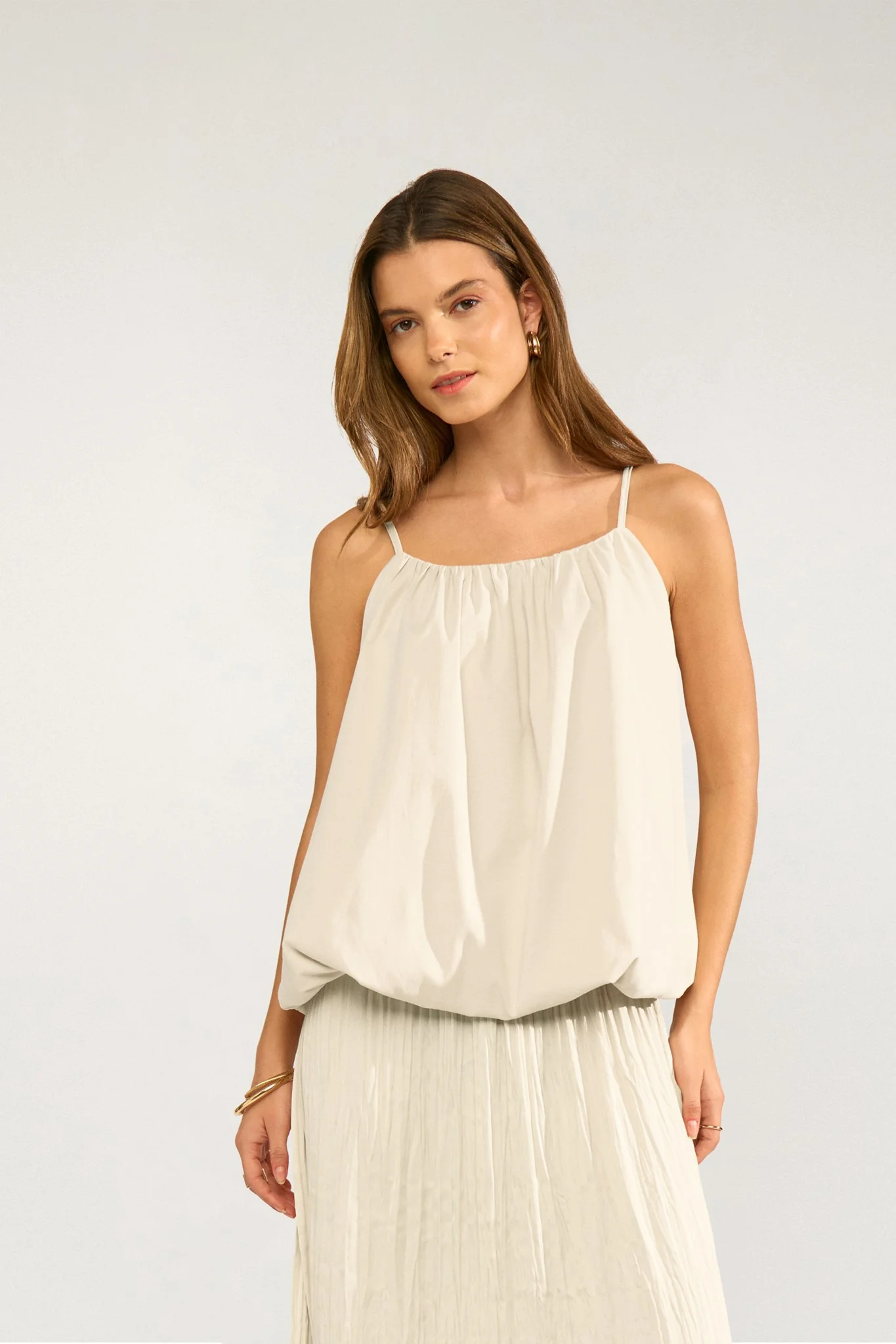 NUTANA TOP  - Sandshell