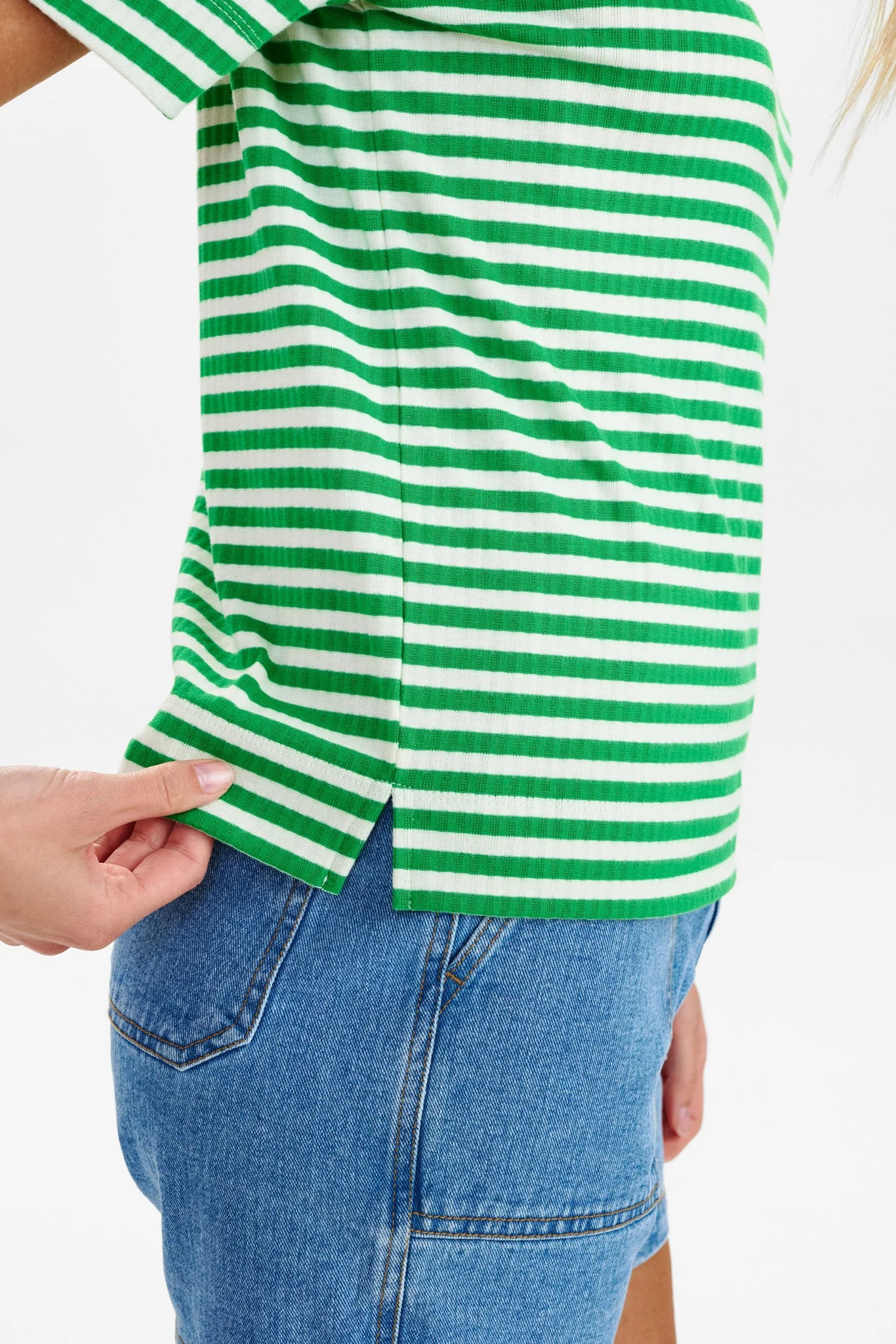 NUTANIA TEE - Poison green - Image 5