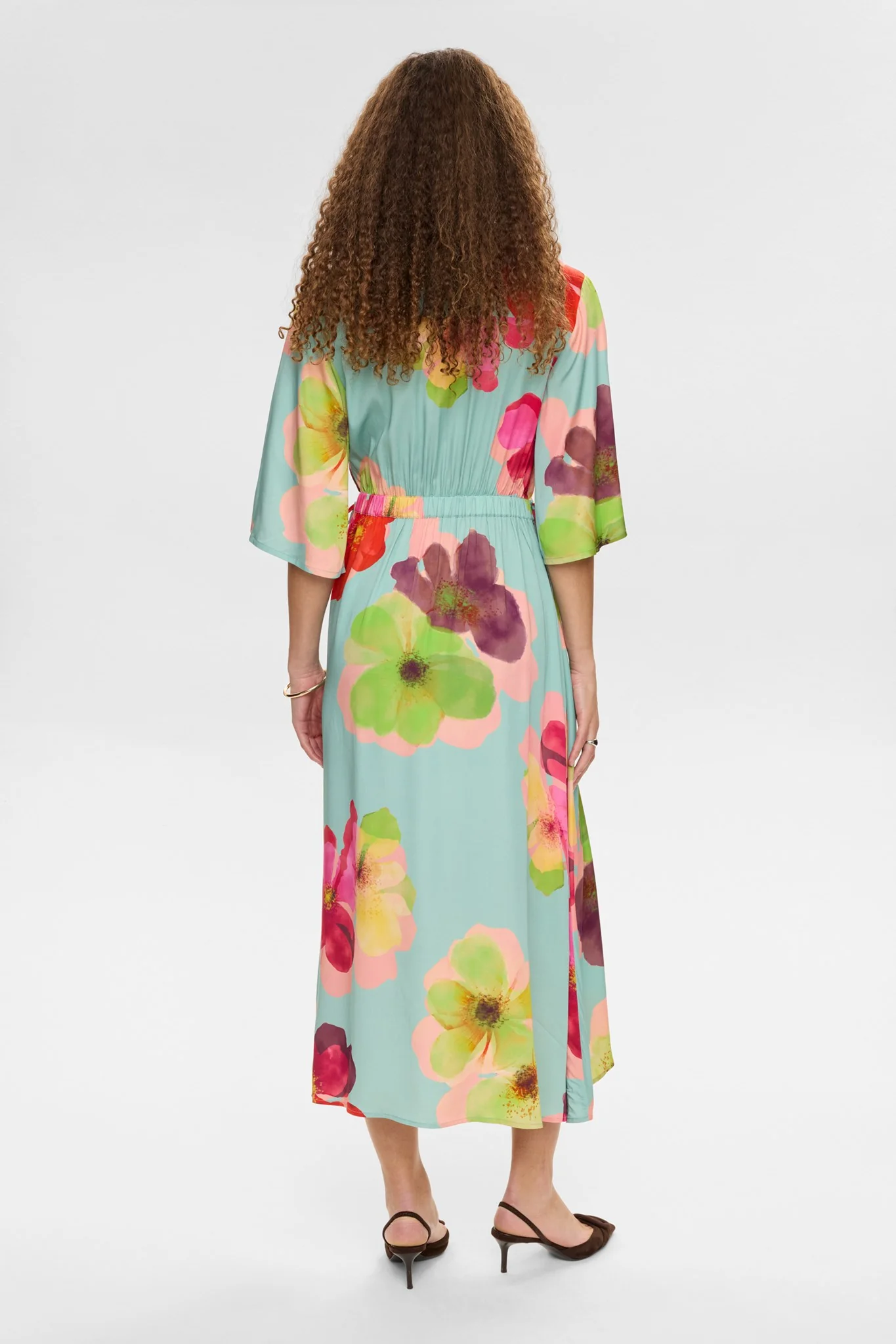 NUTASSY LONG DRESS - Harbor Gray - Image 2