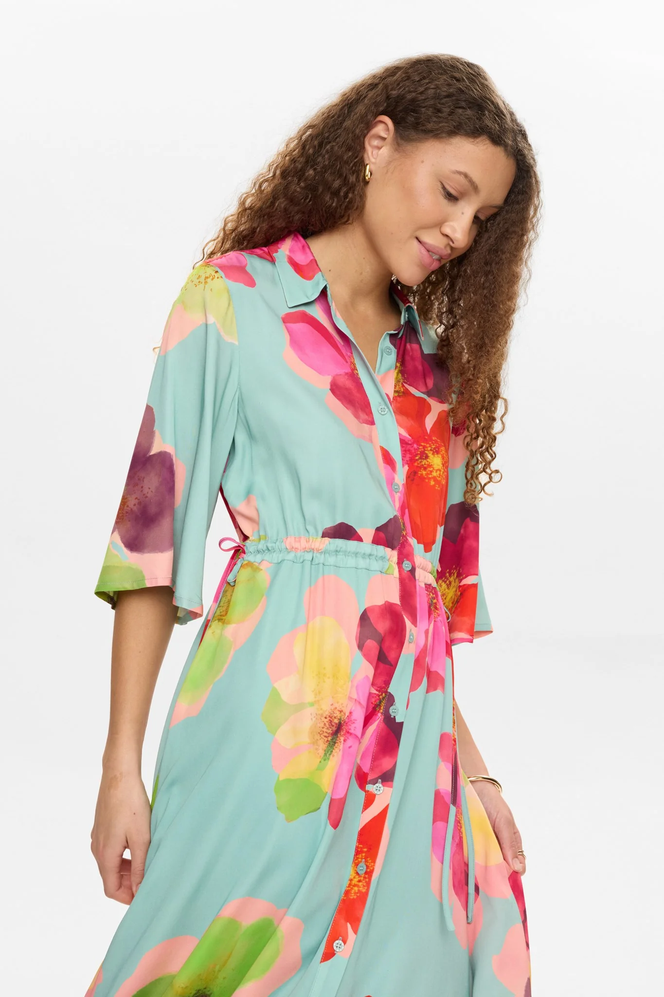 NUTASSY LONG DRESS - Harbor Gray - Image 5