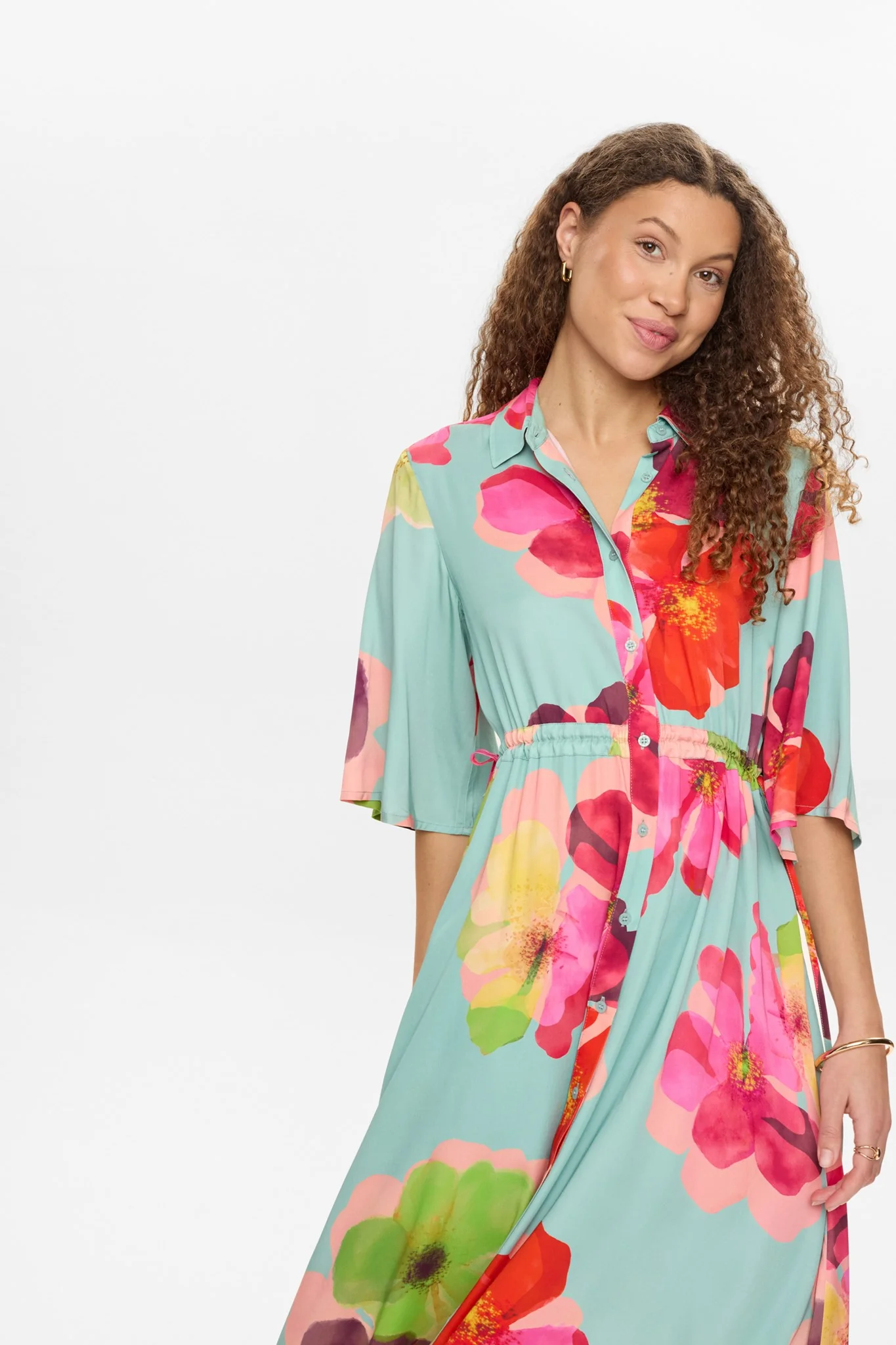 NUTASSY LONG DRESS - Harbor Gray - Image 6