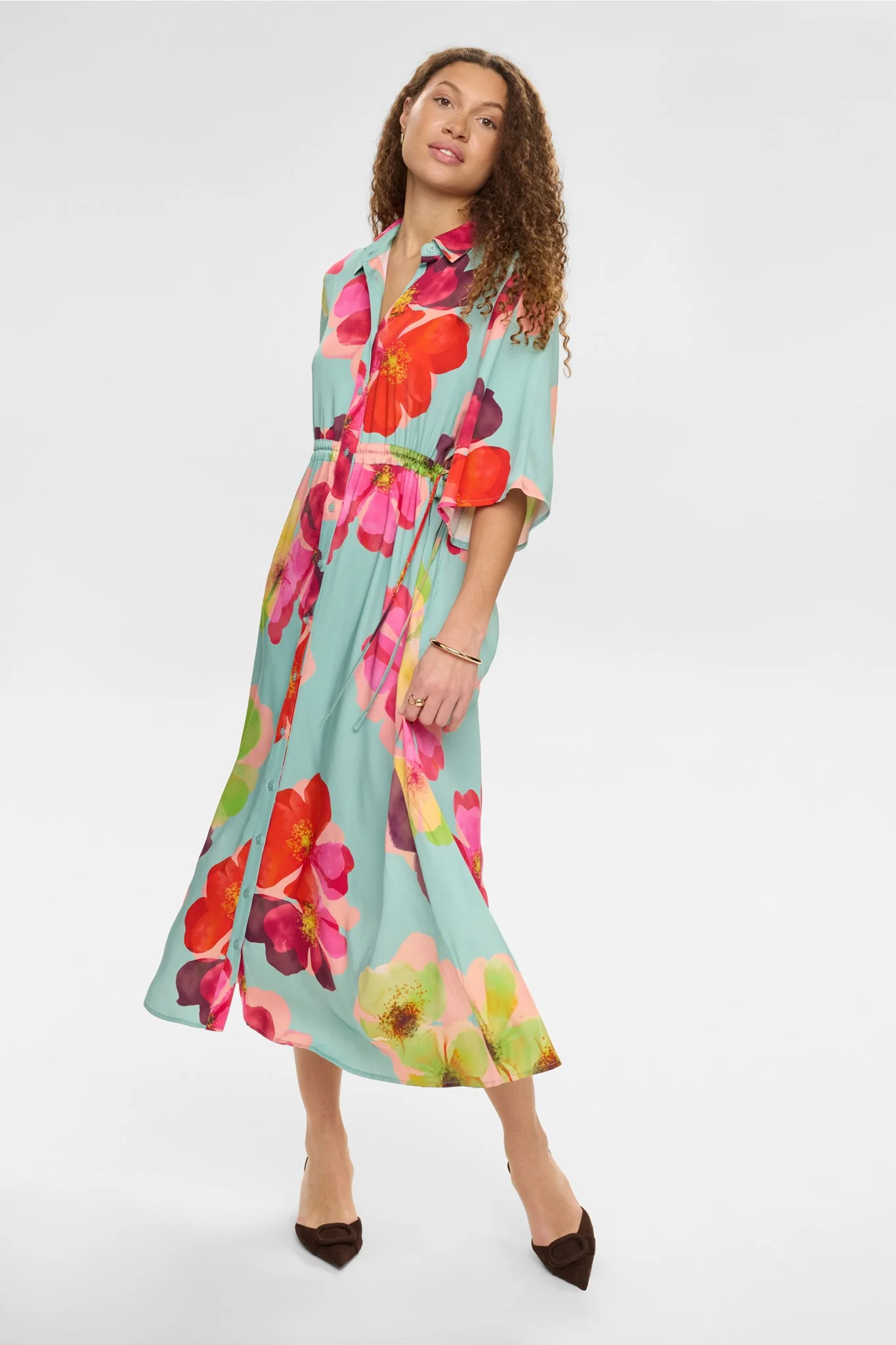 NUTASSY LONG DRESS - Harbor Gray - Image 9