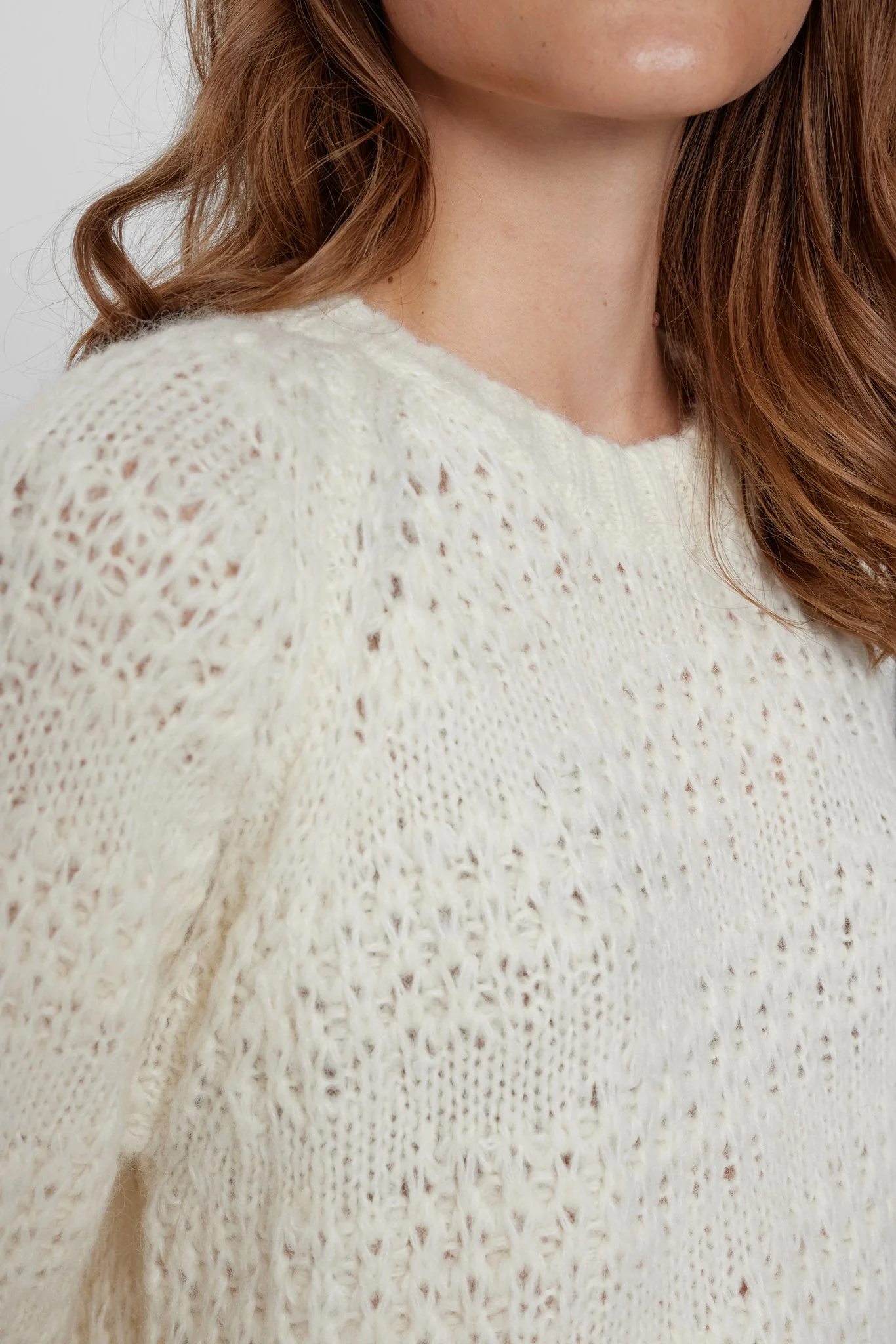 NUTELSA PULLOVER  - Cloud Dancer - Image 4