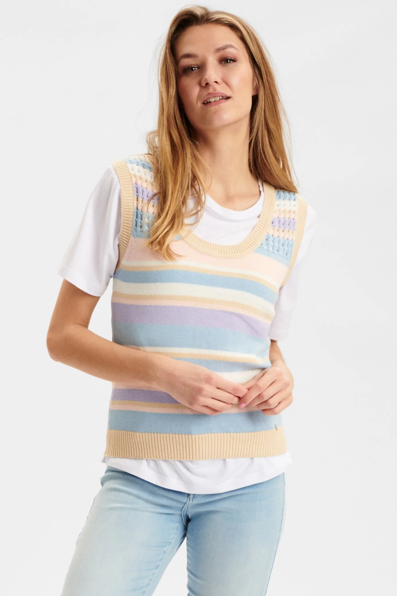 NUTENNA WAISTCOAT - Blue Bell