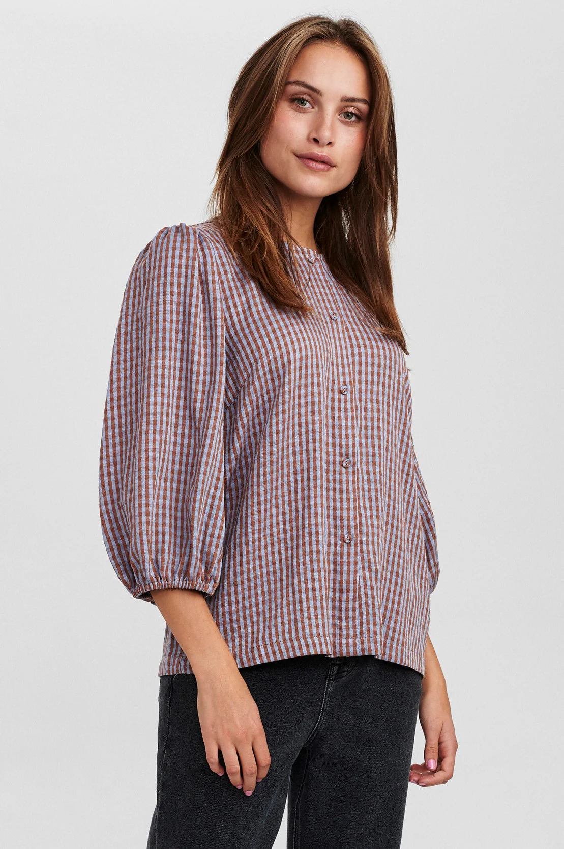 NUTEXY BLOUSE - Apricot Brandy