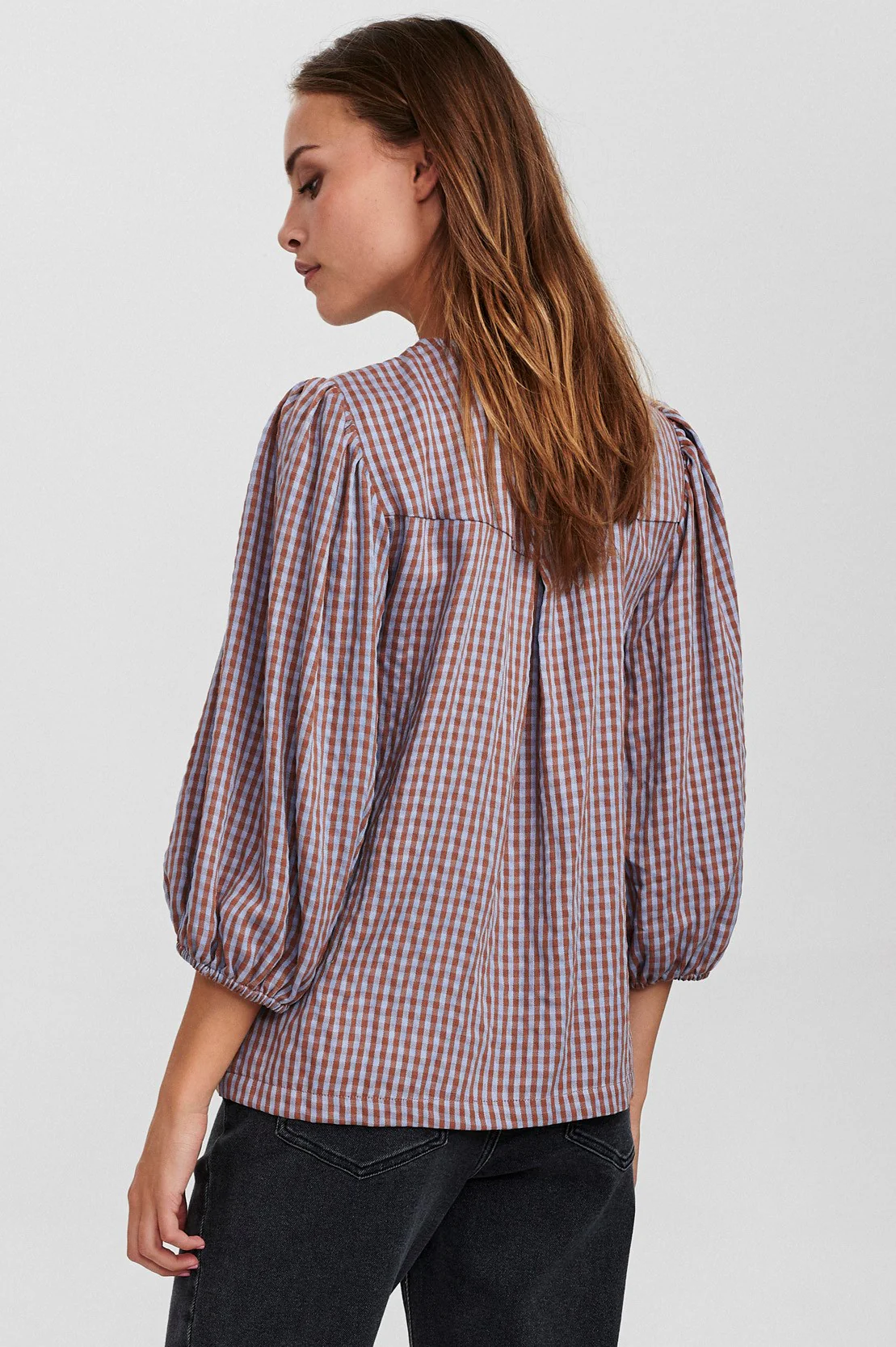 NUTEXY BLOUSE - Apricot Brandy - Image 2