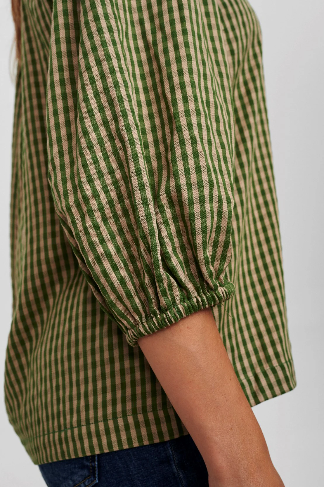 NUTEXY BLOUSE - Fern Green - Image 5