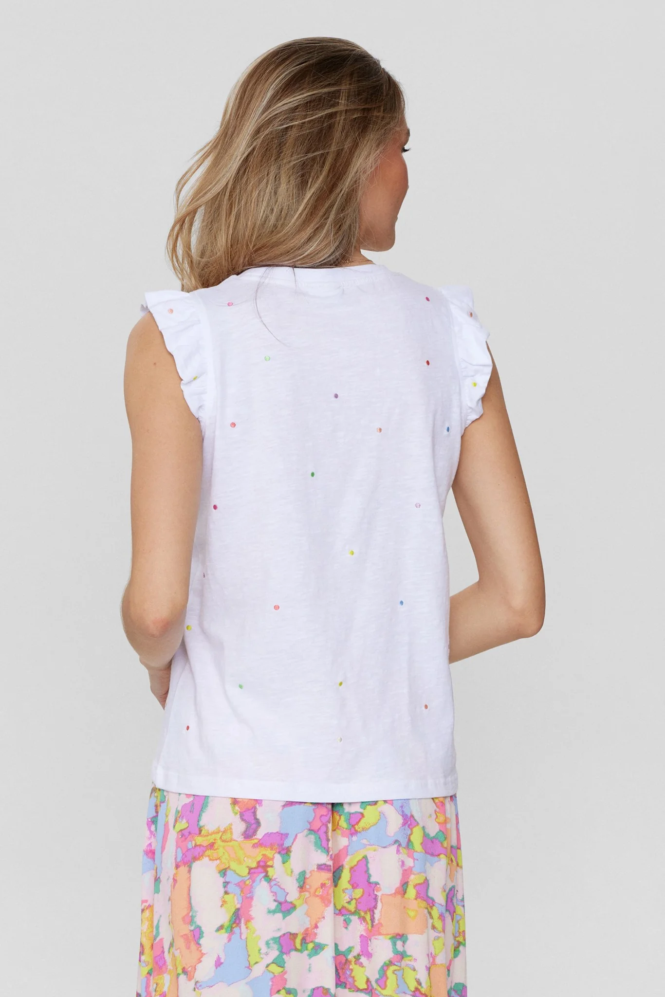 NUTILDE T-SHIRT - GOTS - Bright White - Image 2