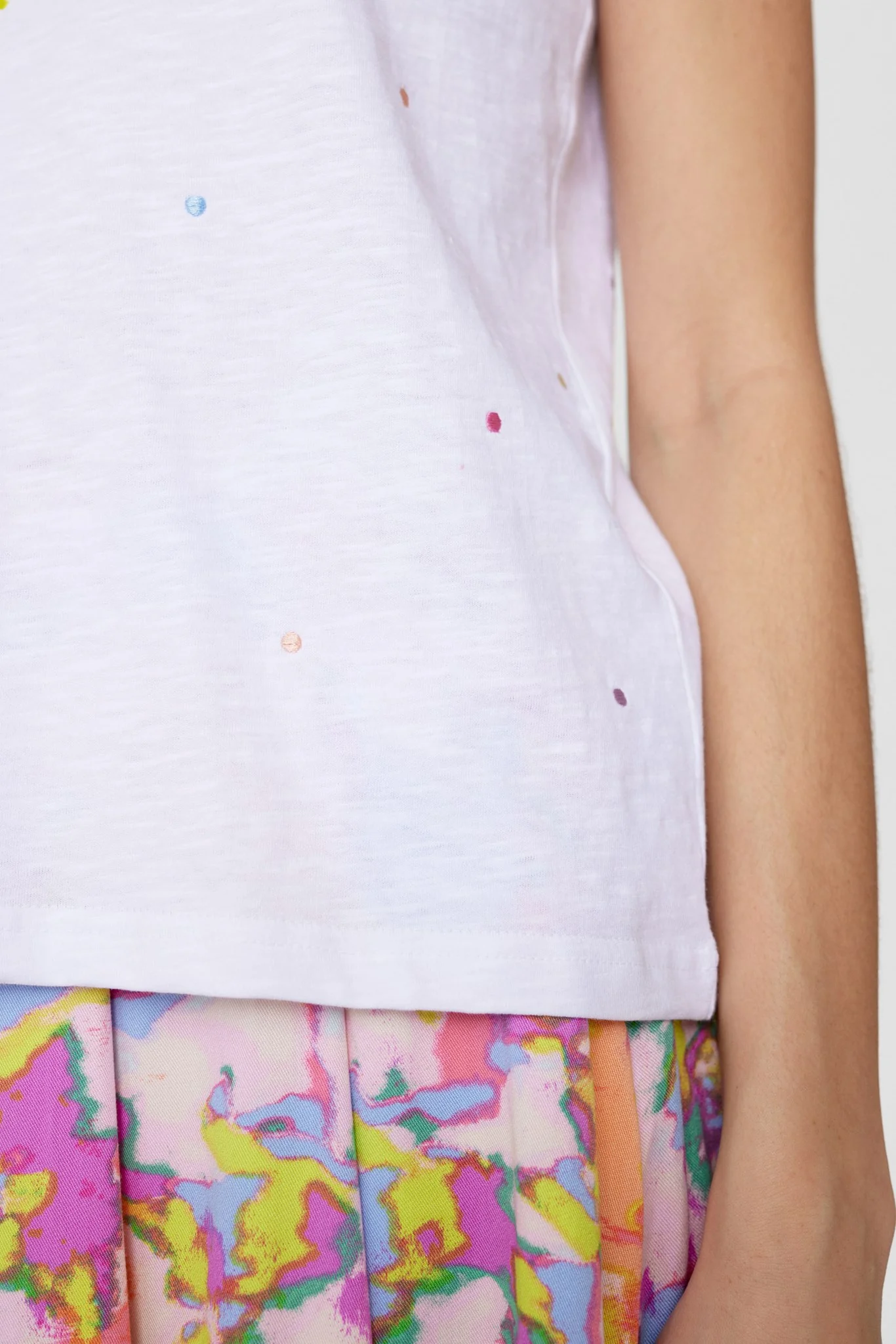 NUTILDE T-SHIRT - GOTS - Bright White - Image 5