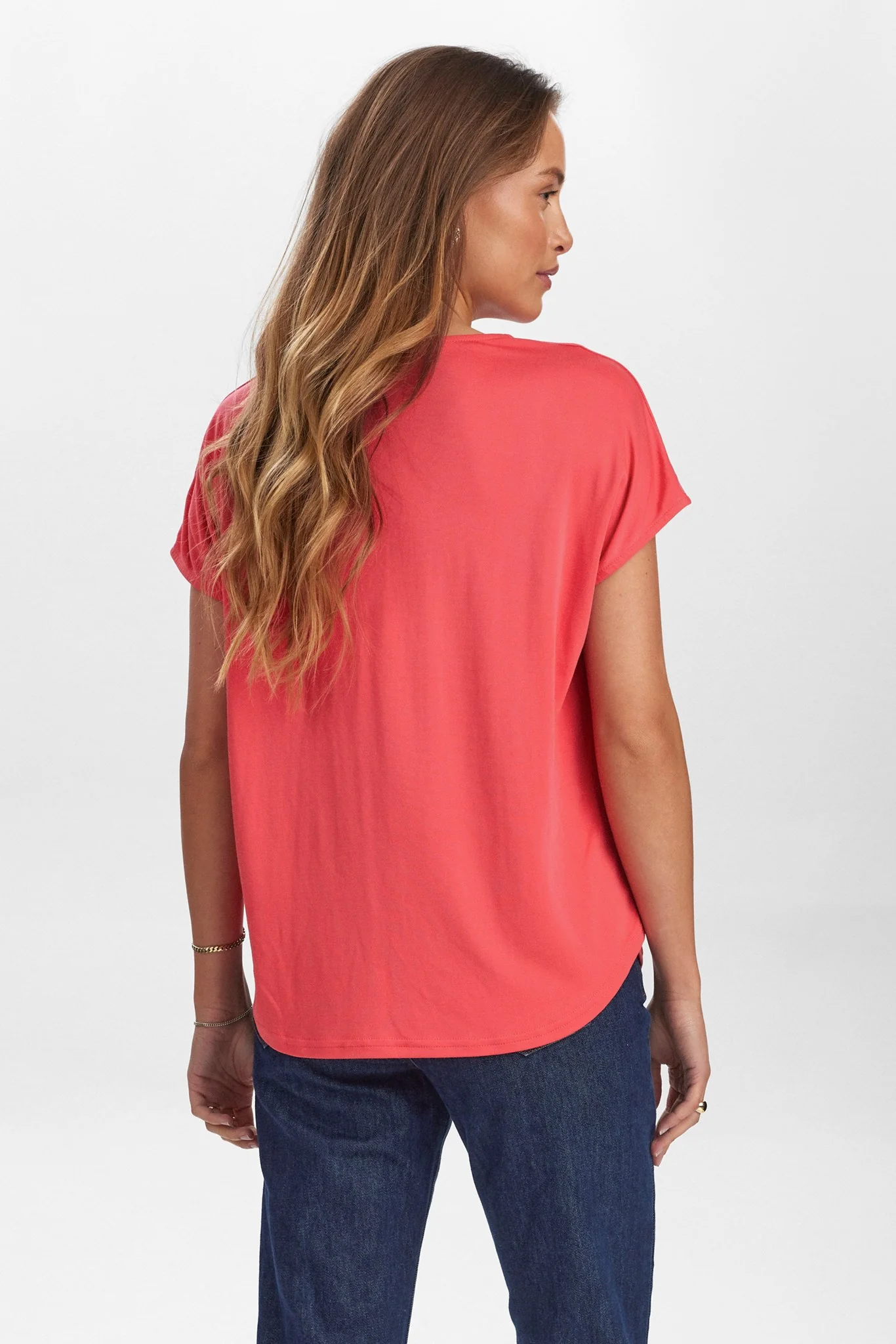 NUTILIA SS BLOUSE - Geranium - Image 2