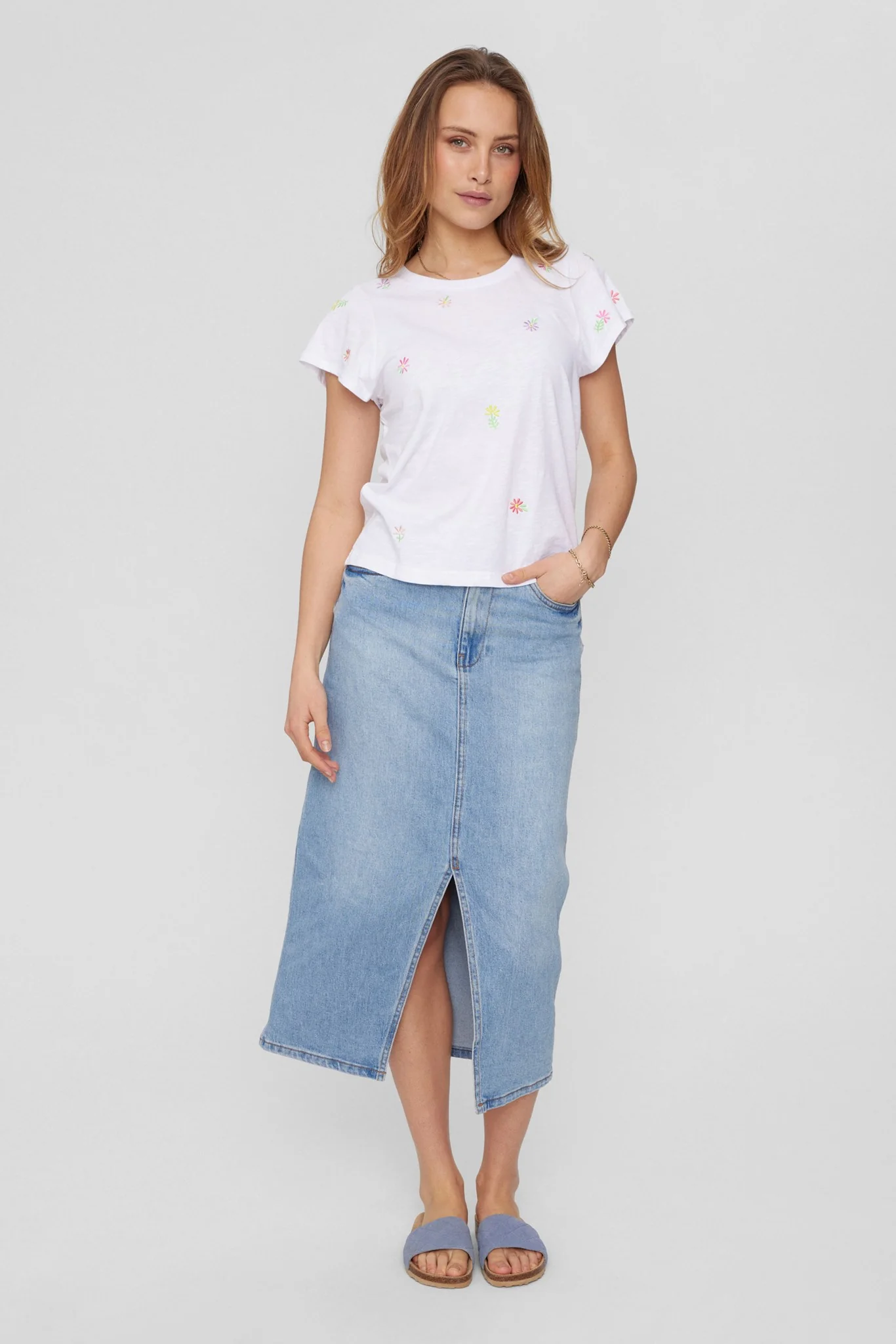 NUTILIA T-SHIRT - GOTS - Bright White - Image 3