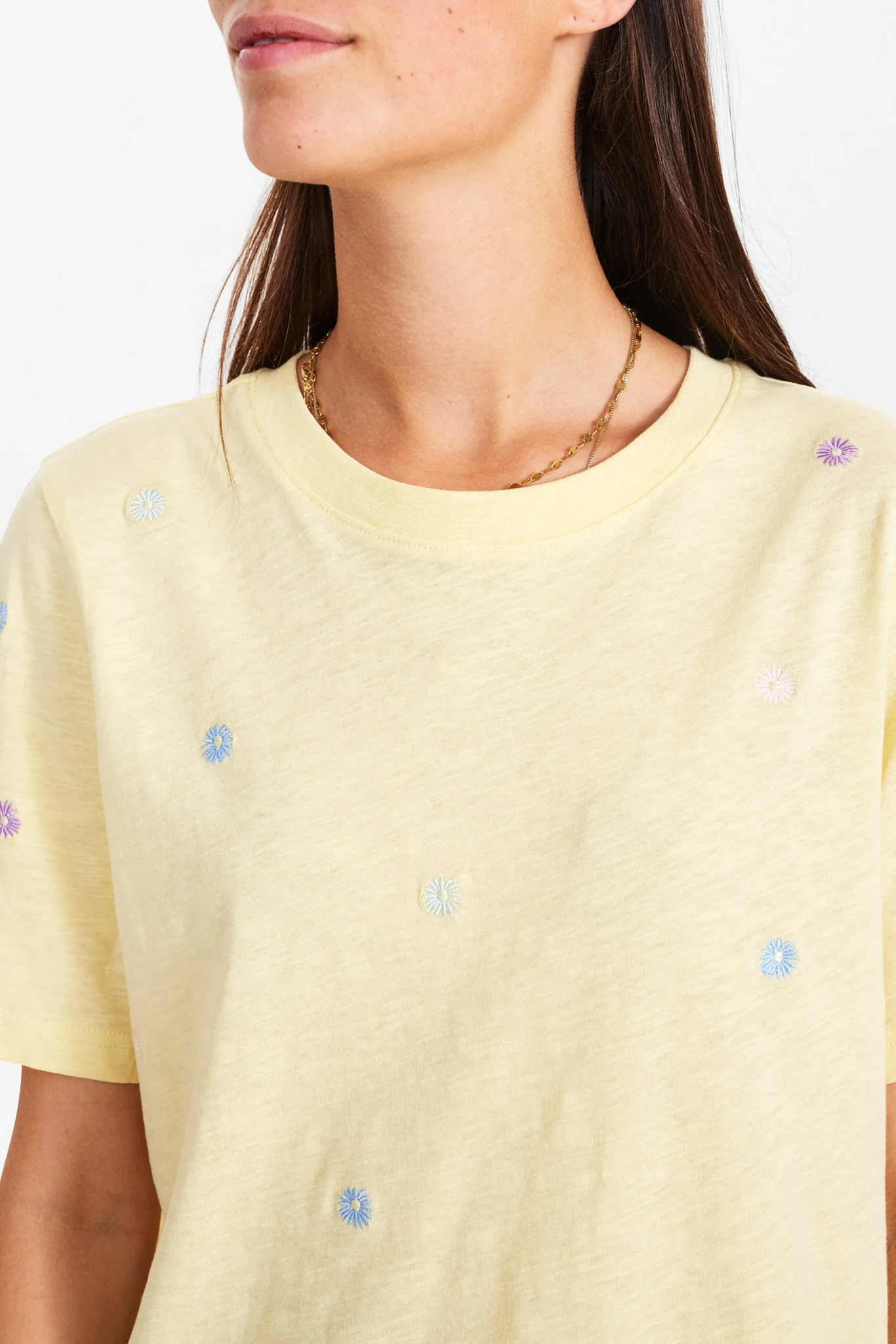 NUTORA TEE - GOTS - Double Cream - Image 4