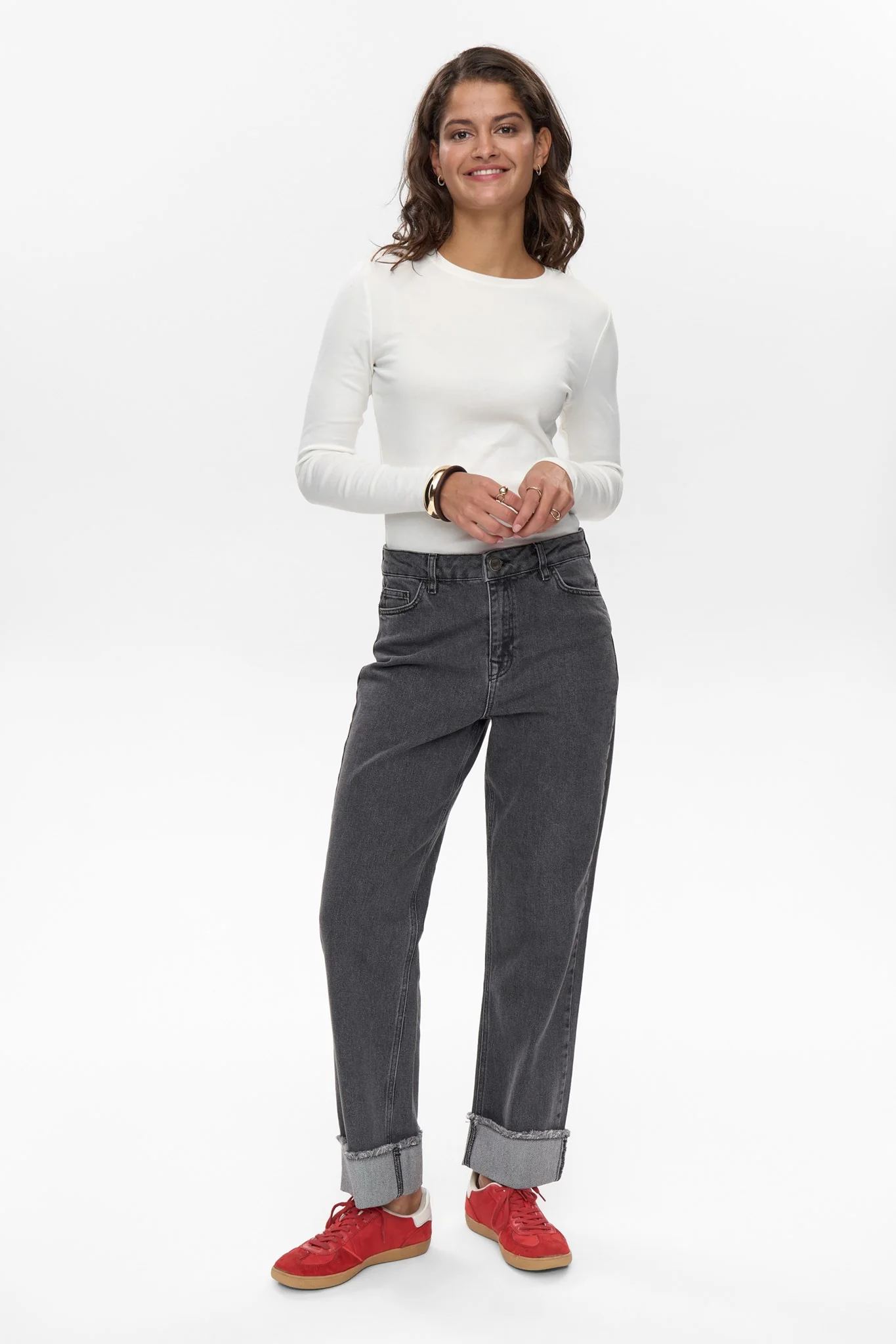 NUTORONTO JEANS - DARK GREY - Dark Grey Denim - Image 3