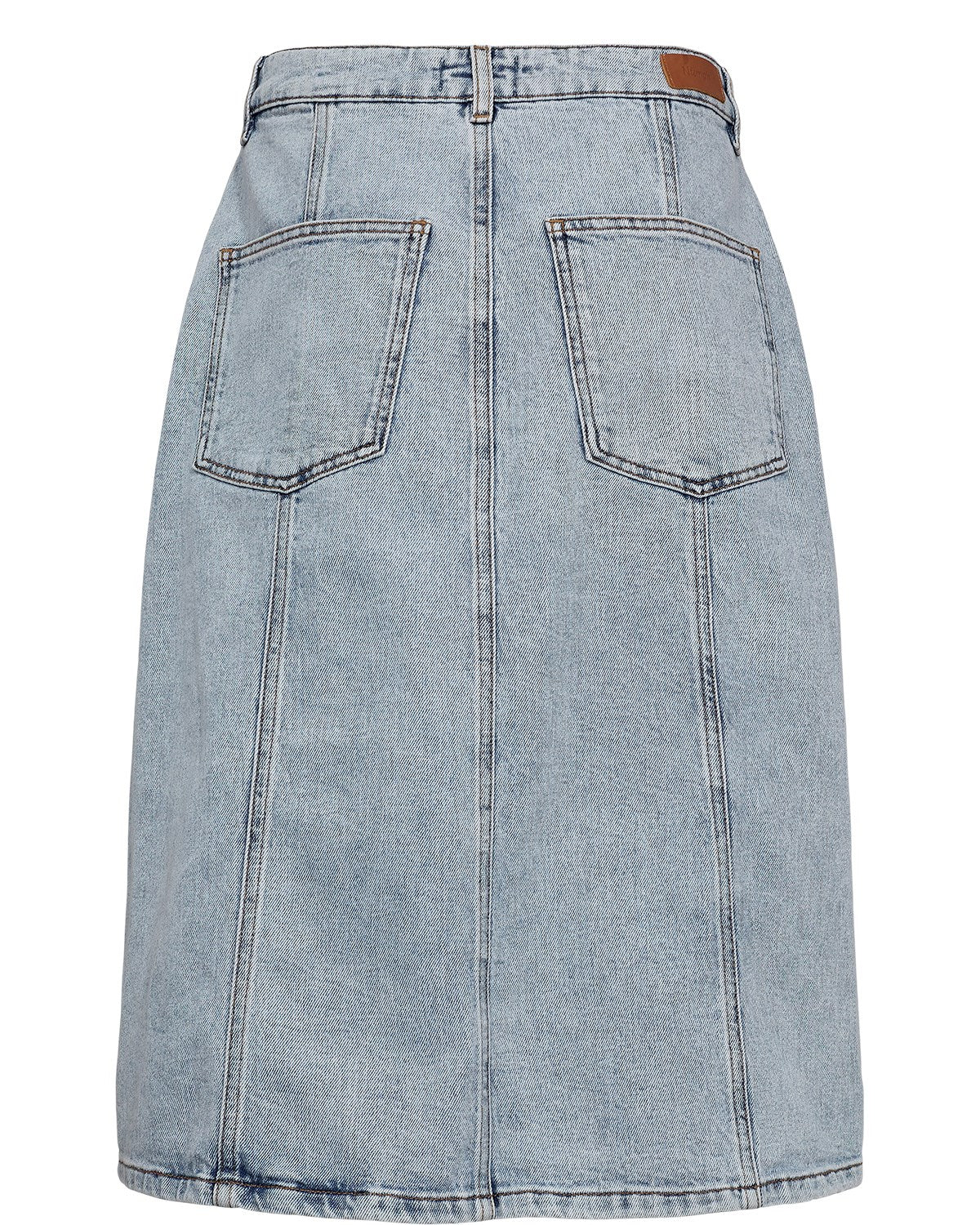 NUTORONTO MIDI SKIRT  - Light Blue Denim - Image 7