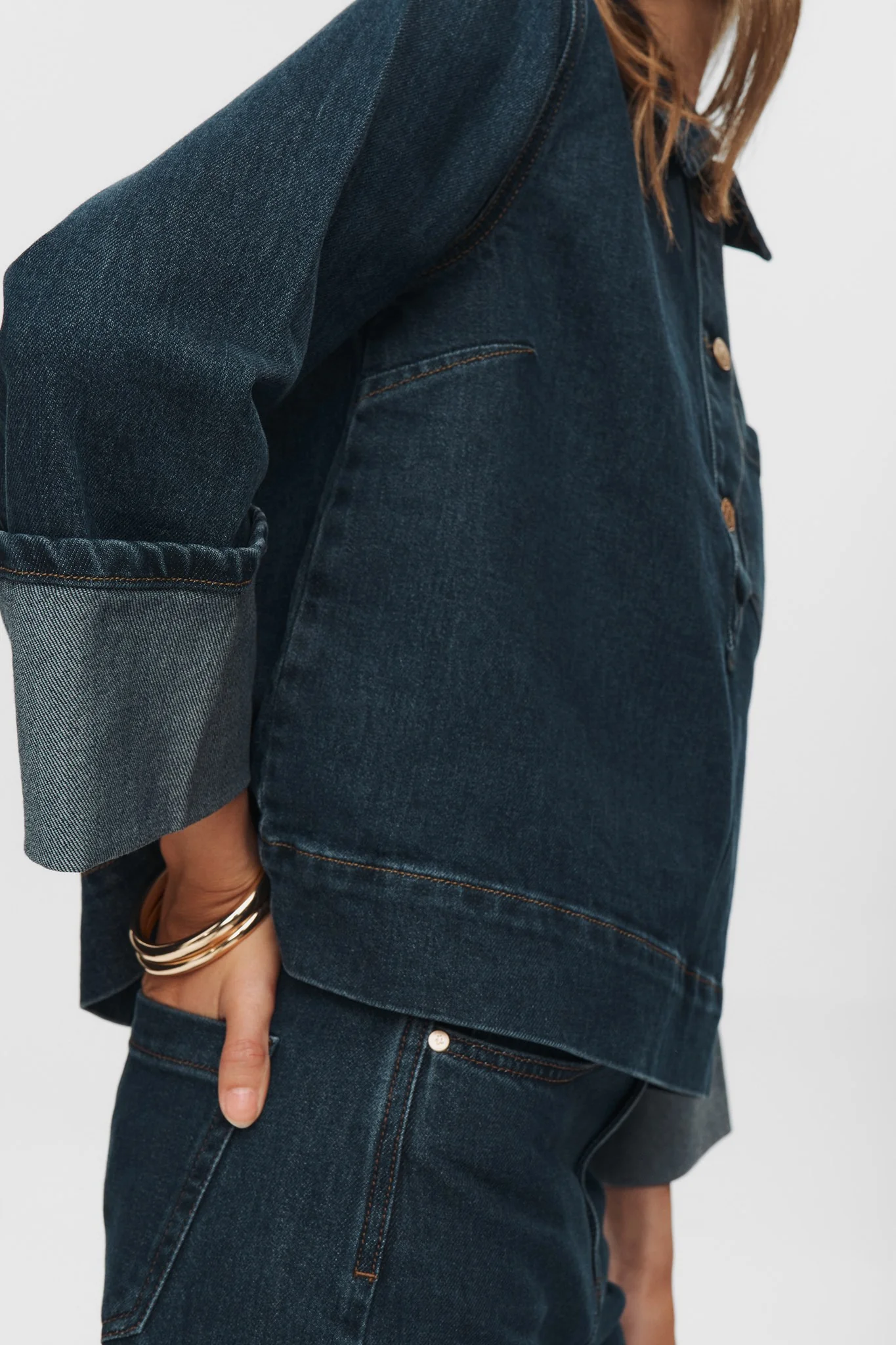 NUTORONTO SHIRT - Dark Denim Blue - Image 5