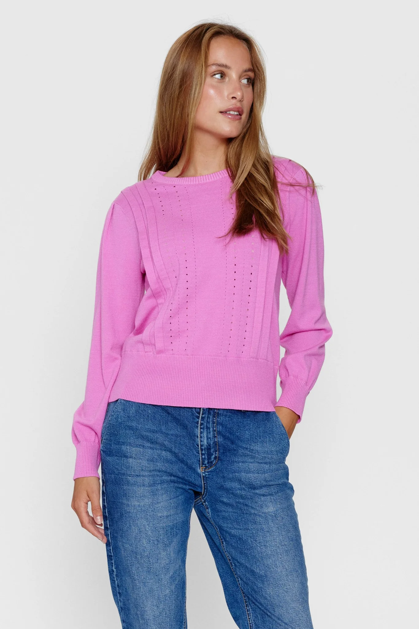 NUTRILLE PULLOVER - Super Pink
