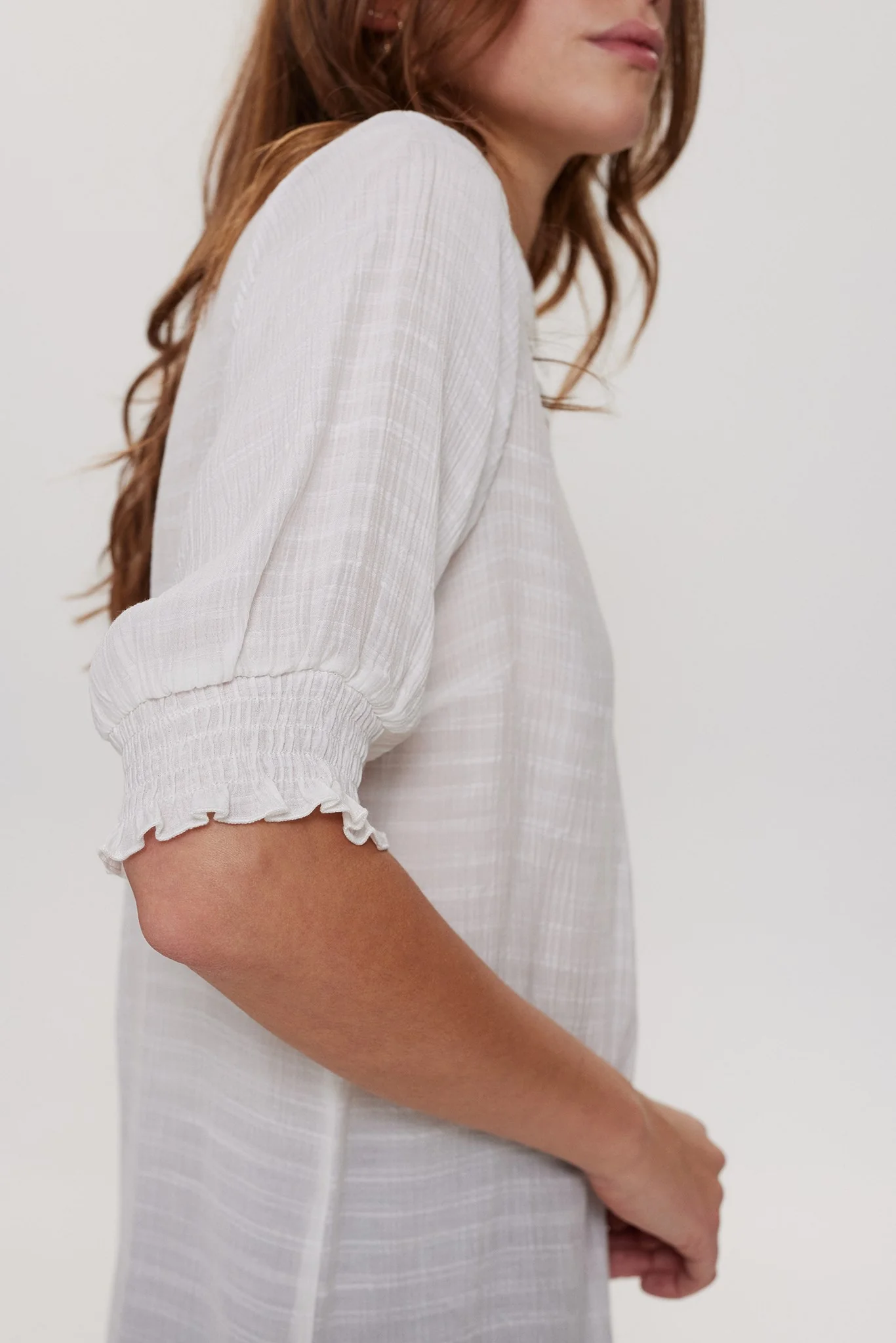 NUULLI S/S shirt  - Bright White - Image 5